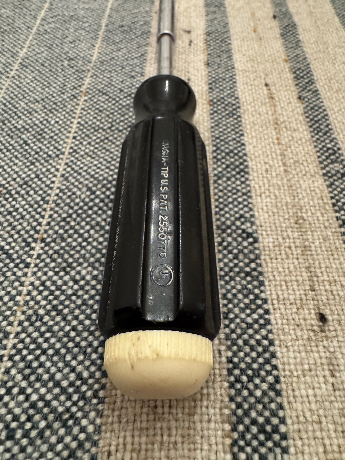 Magna-Tip Magnetic Tip Screwdriver w/ 1 Bit USA Made Vintage