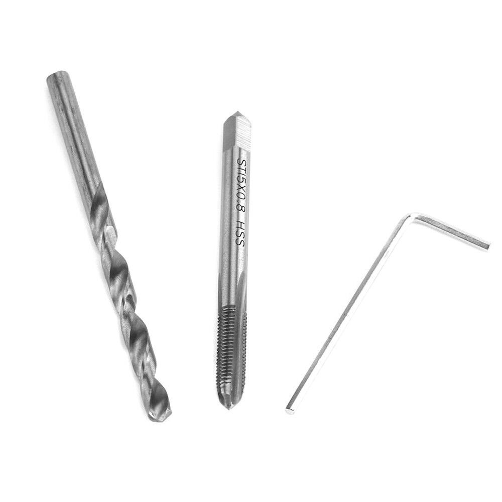 15PC M8 x 1.25 Metric Thread Repair Install Tool Insert Kit M8 Helicoil Coil US