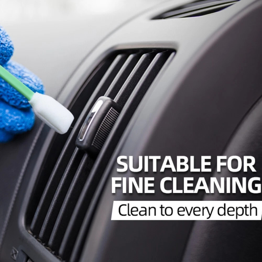 200Pcs Foam Tip Cleaning Swabs Sticks For Solvent Format Printers Sponge Stick