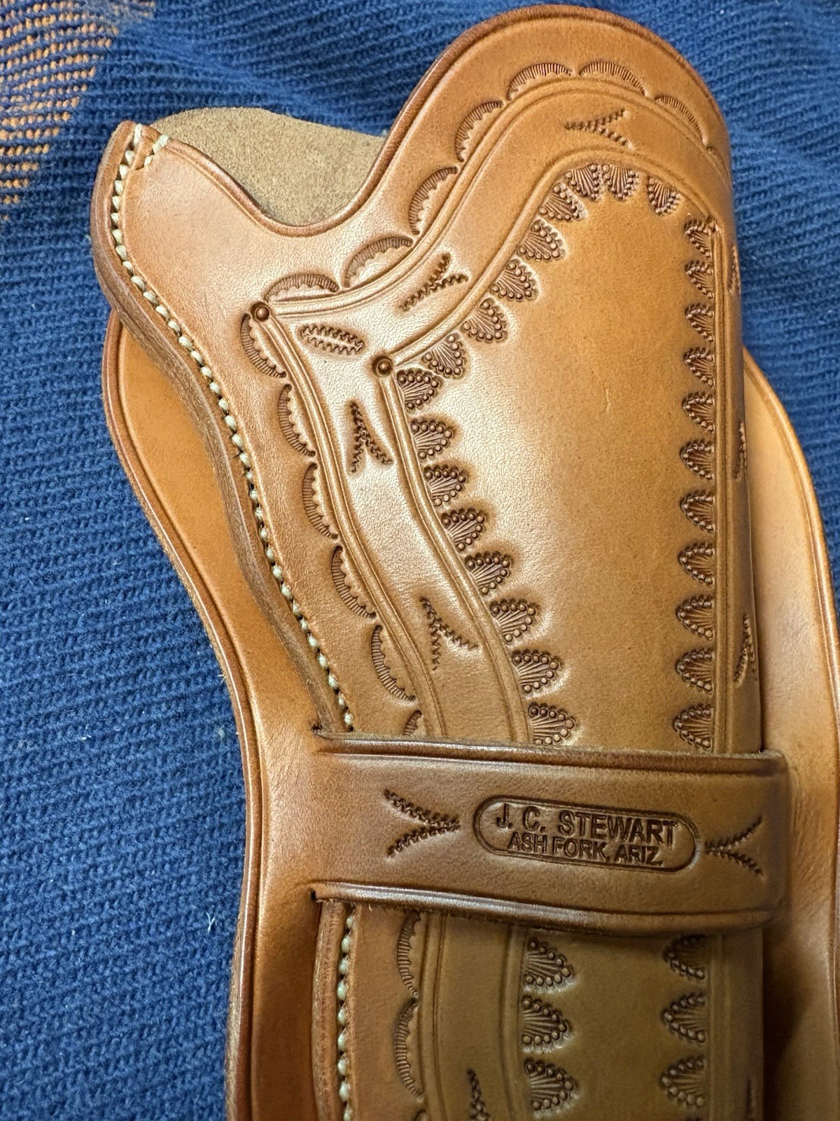 5 1/2" Cheyenne Holster for an 1873 Colt SA, by Stewart Saddlery of Arizona