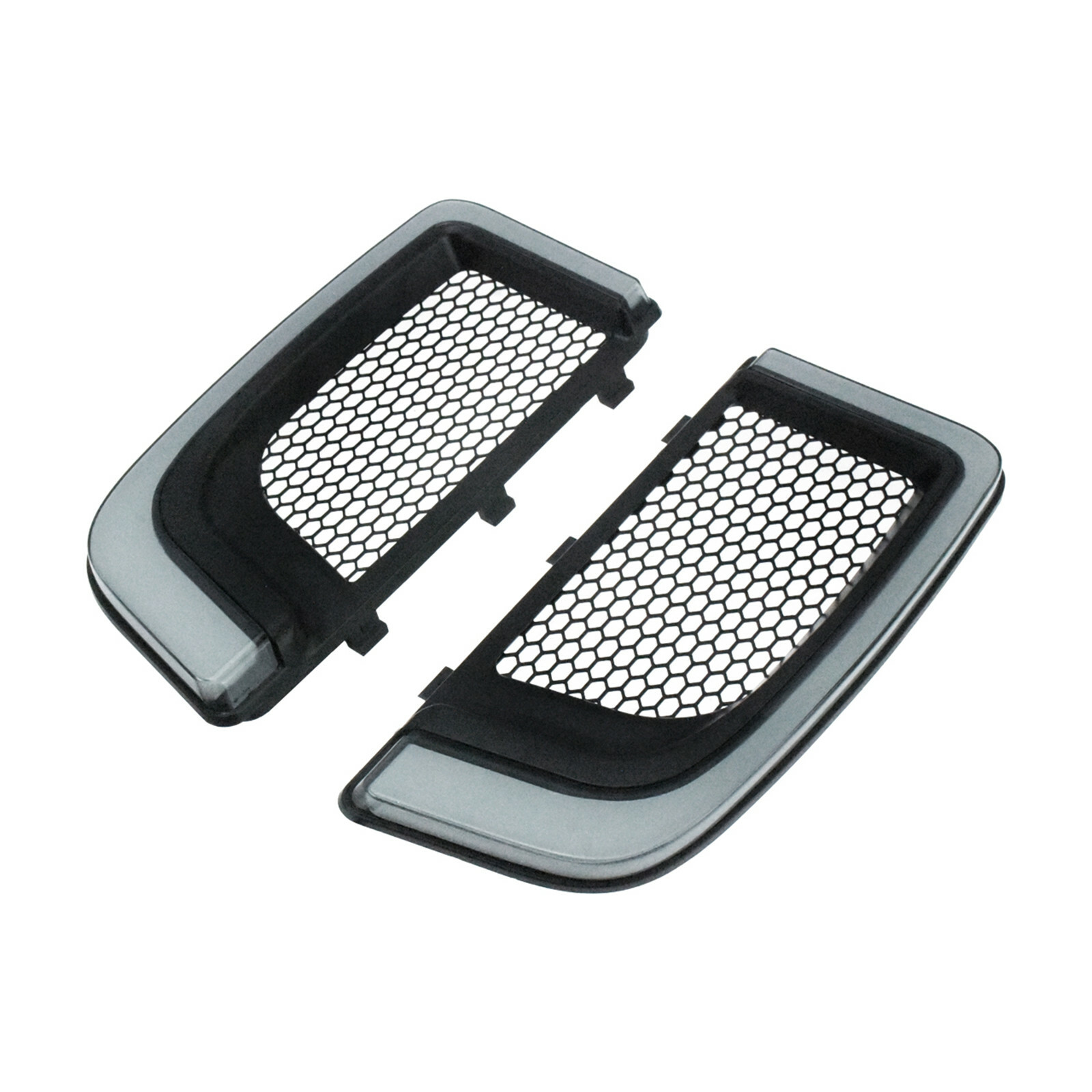 Fairing Lower Grills LED Turn Signal Lights Fit For Harley Touring Street Glide