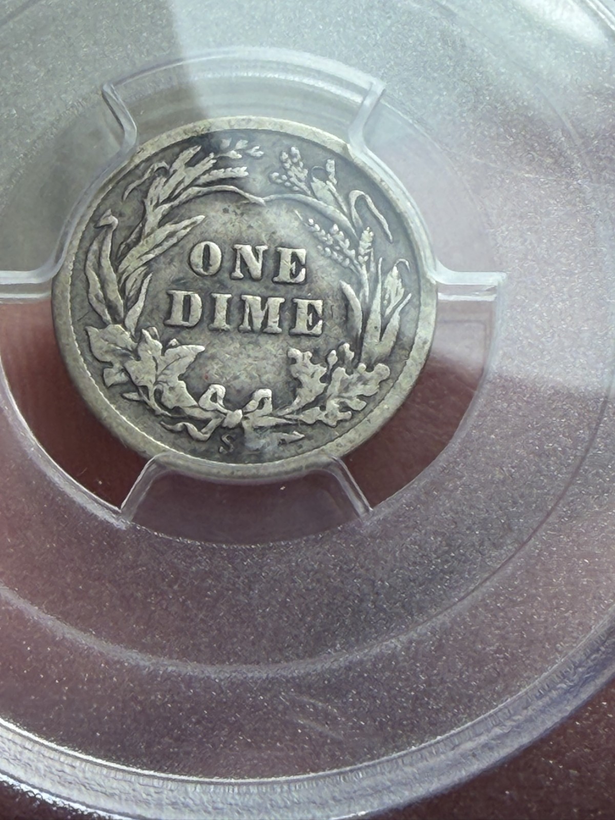 1913 S Dime Barber or Liberty Head PCGS VG10 Nice Better Date