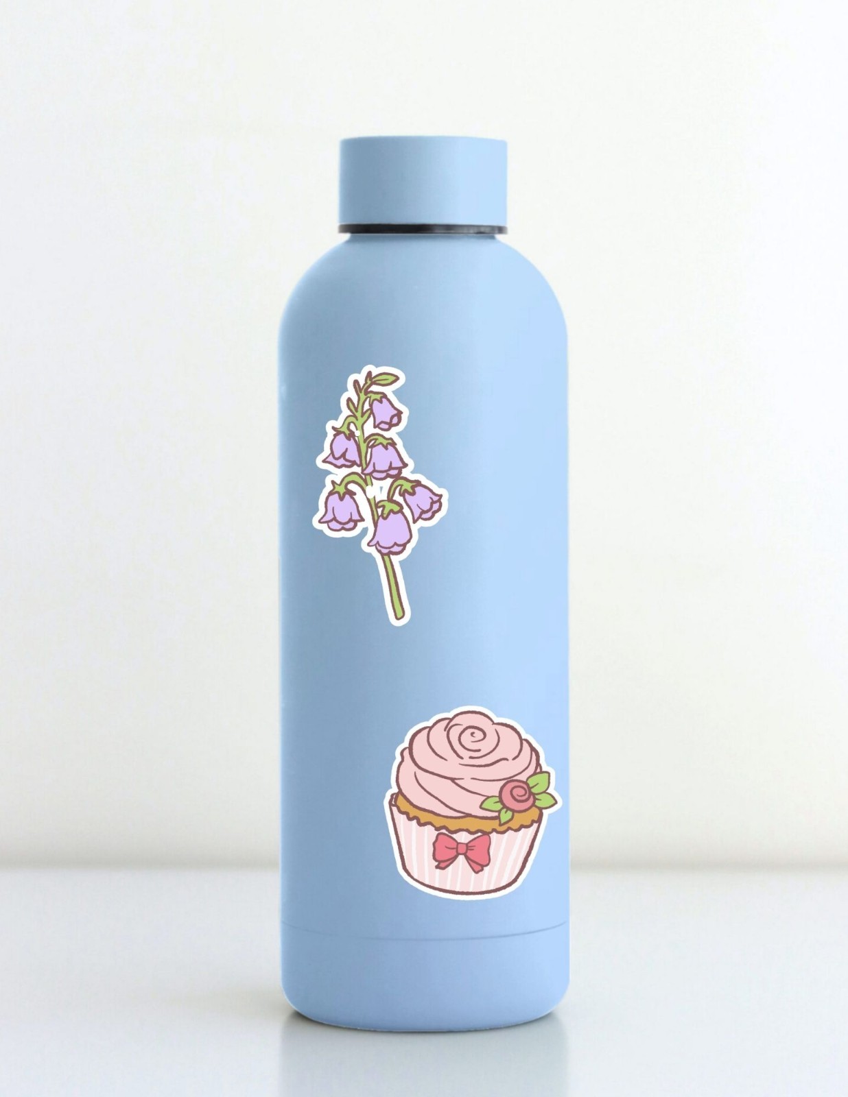 Tea Time Die Cut Vinyl Stickers Set Scrapbooking Laptop Waterbottle