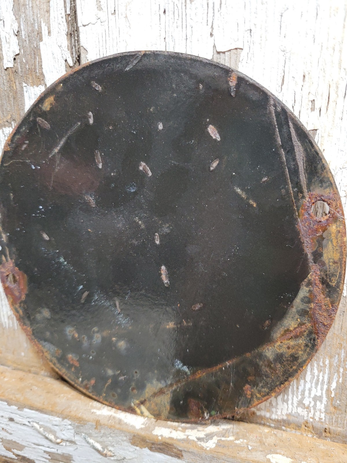 VINTAGE CRUSH PORCELAIN SIGN OLD LIME RICKEY SODA COLA POP BEVERAGE SOLD HERE