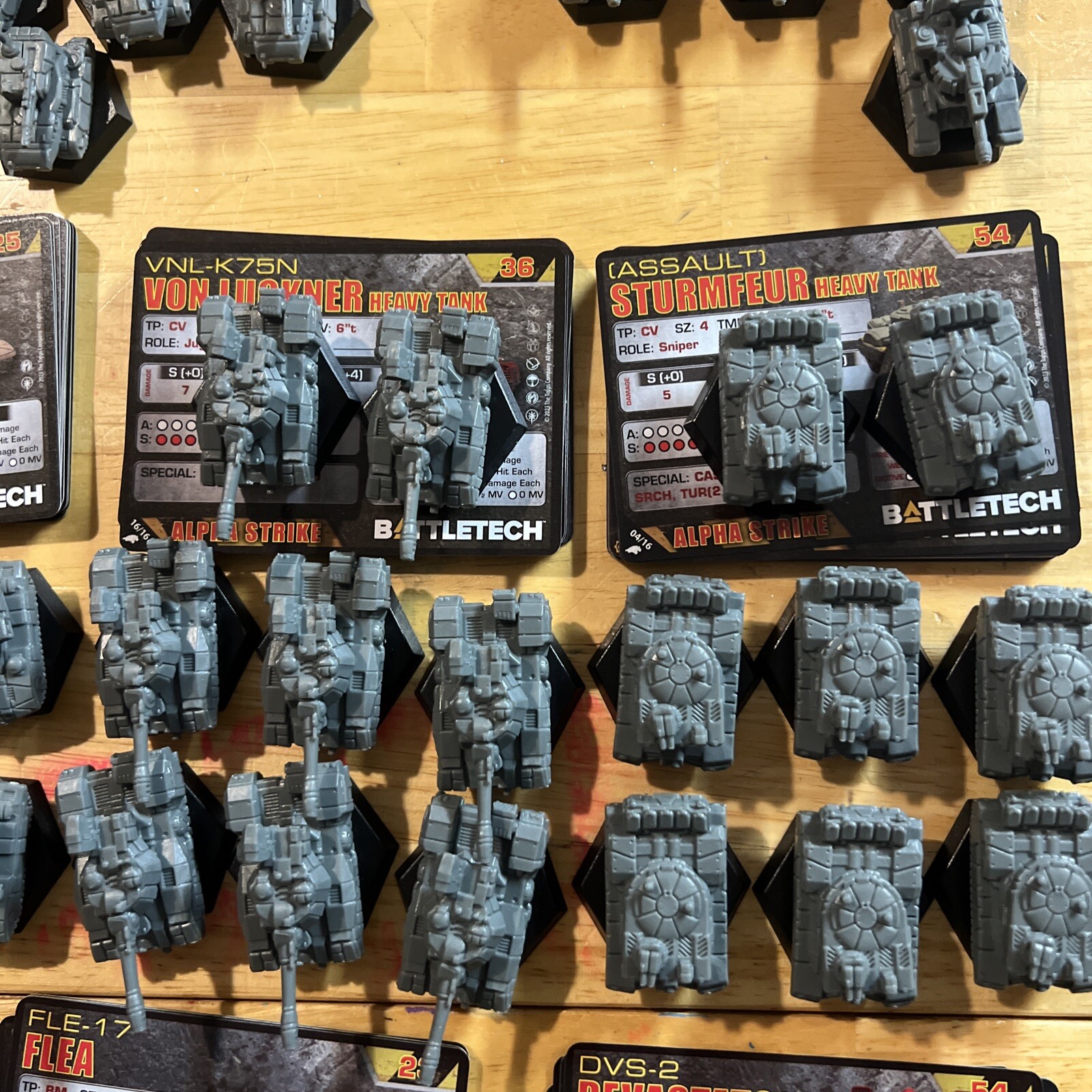 Battletech - Large Selection of Individual Vehicles [Mercenaries Kickstarter]