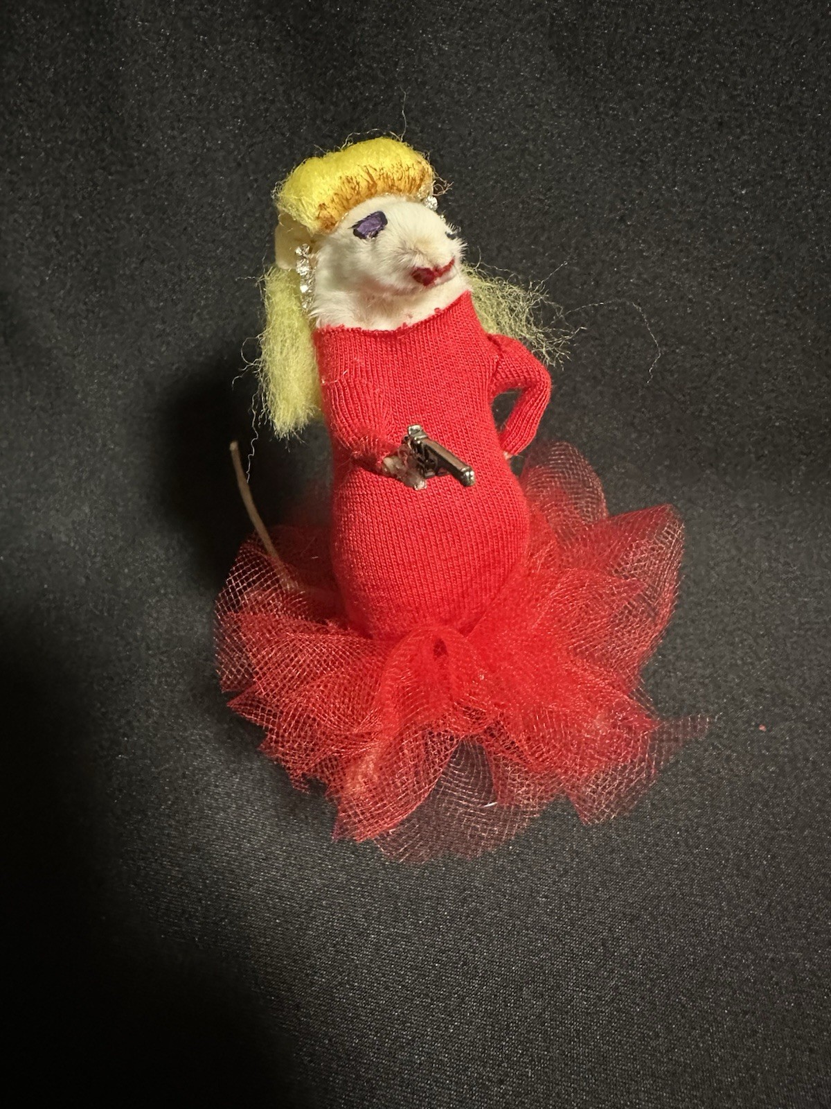 Taxidermy Mouse Divine Pink Flamingos Mouse Oddities Curiosities Taxidermy Art