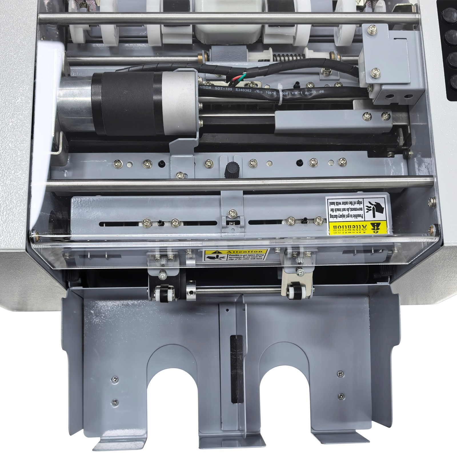 1 PC A4 Fully Automatic Business Card Cutting Machine Adjustable Width 40-250mm