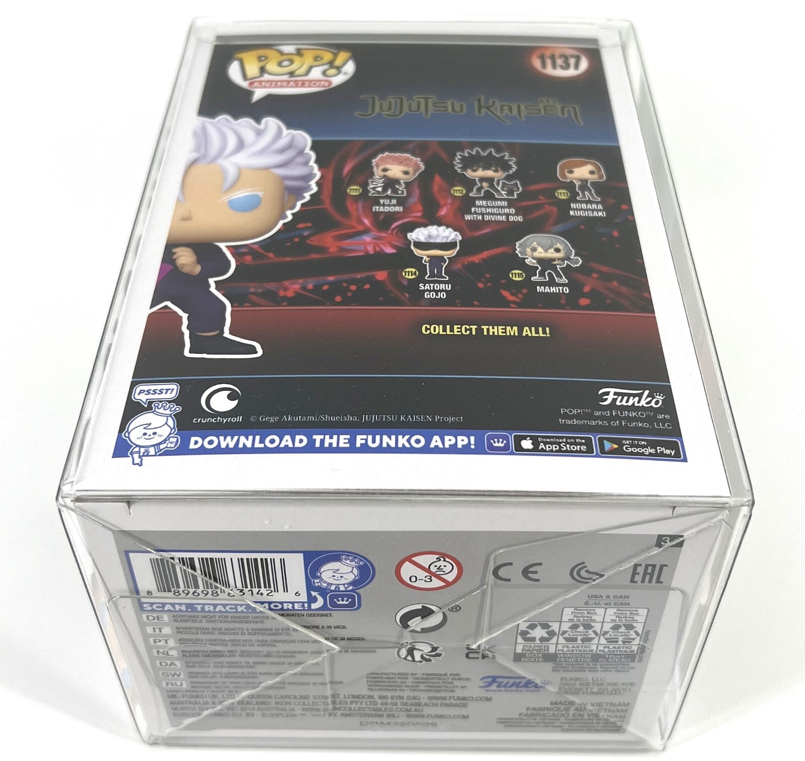 Funko Pop! Jujutsu Kaisen Chalice Collectibles Exclusive Satoru Gojo #1137