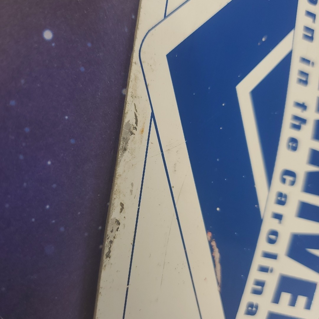 RARE Pepsi Cola Diecut Embossed Metal Sign 100th Anniversary New Bern NC 1998