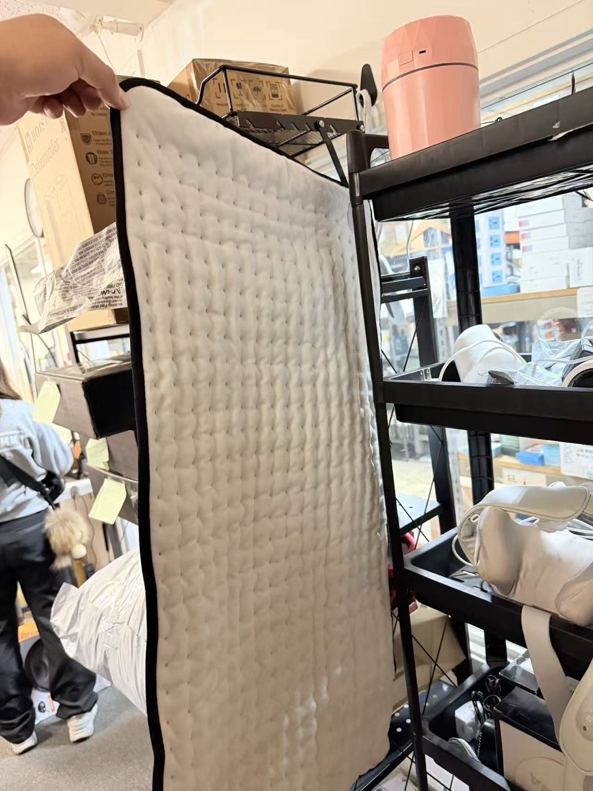 17x33 Inch Extra Large Electric Heating Pad Soft Plush w/ Digital Controller