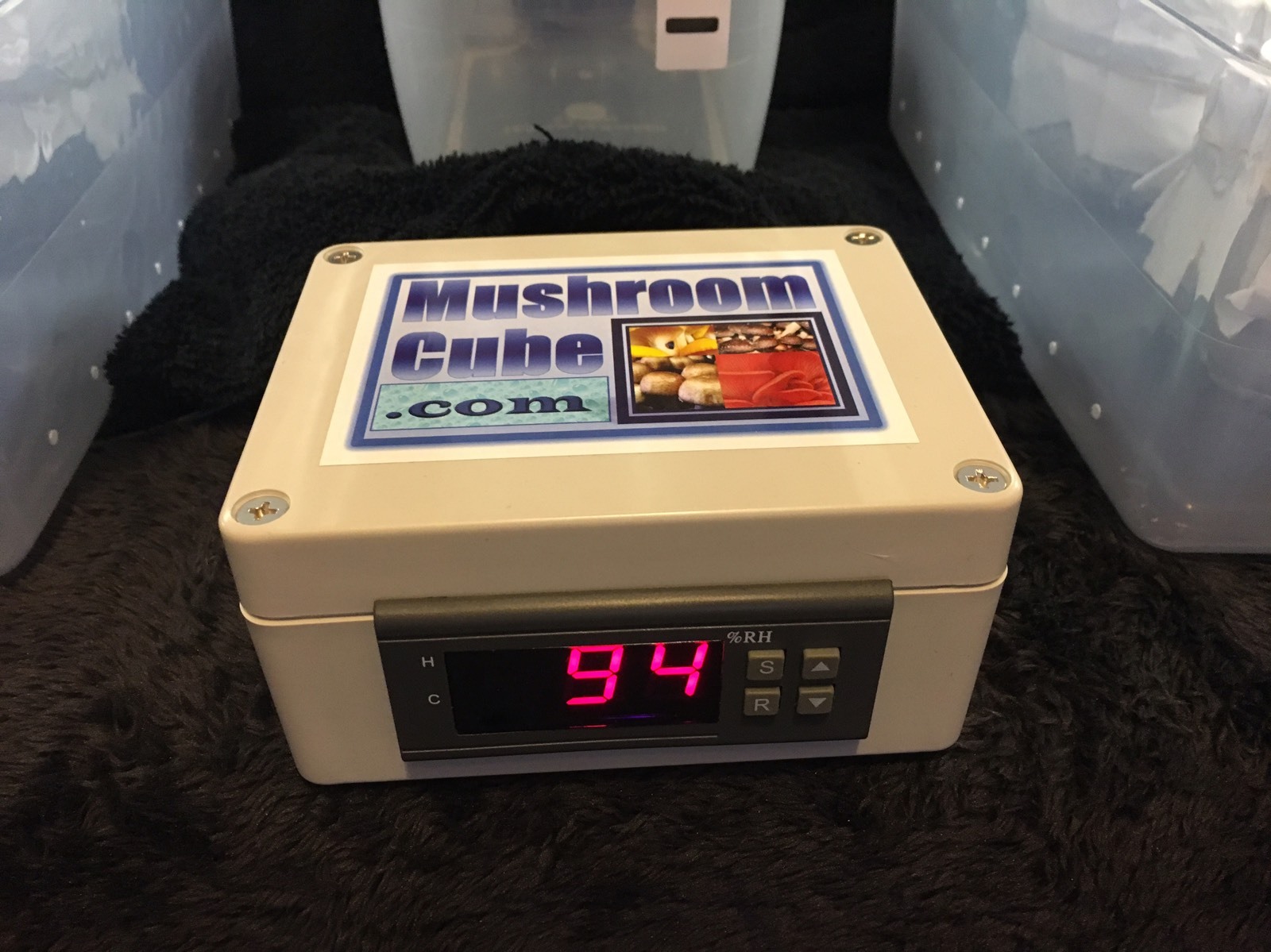 Automated Mushroom Growing Kit with 12 PF Tek Jars Sterile Substrate