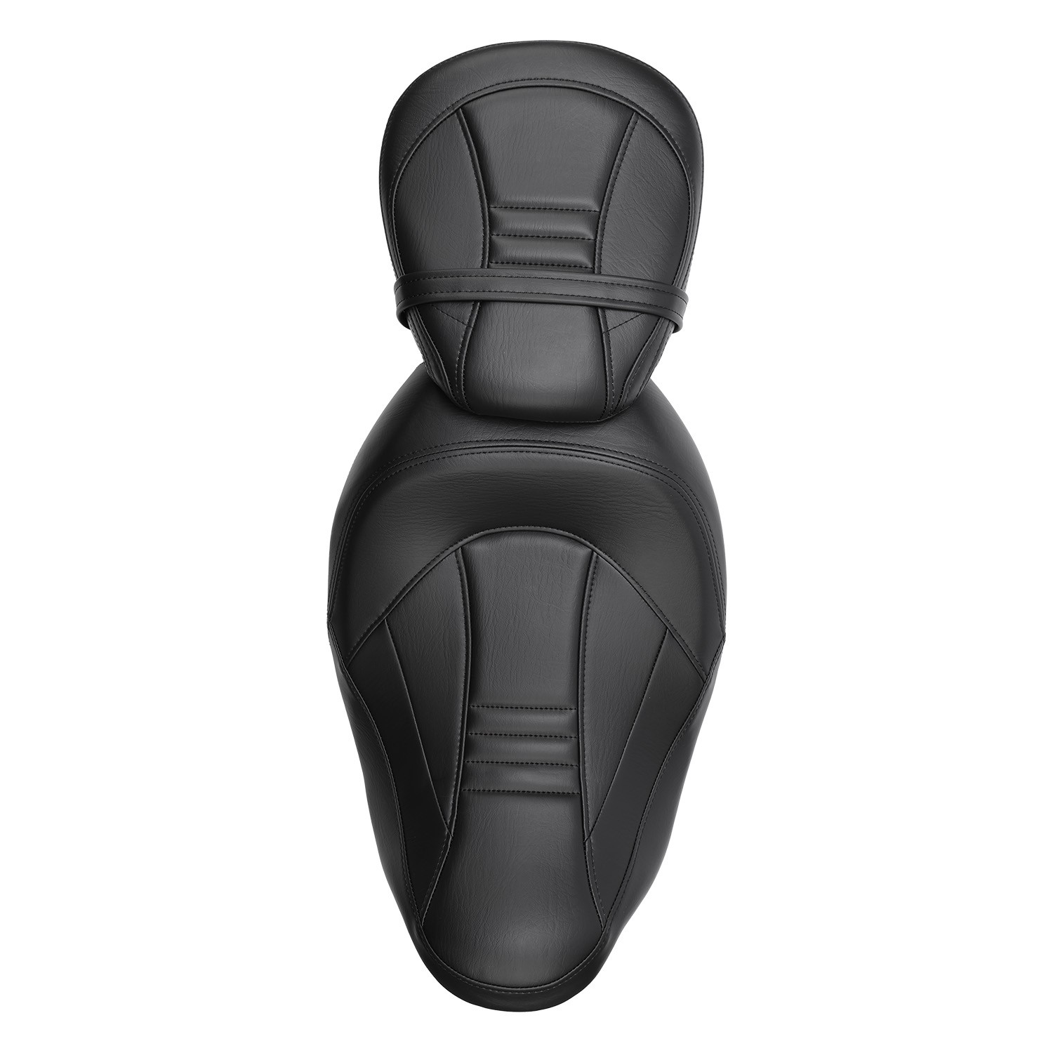 Low-Profile Seat Rider Passenger Two-Up Seat for Harley Touring Electra Glide US