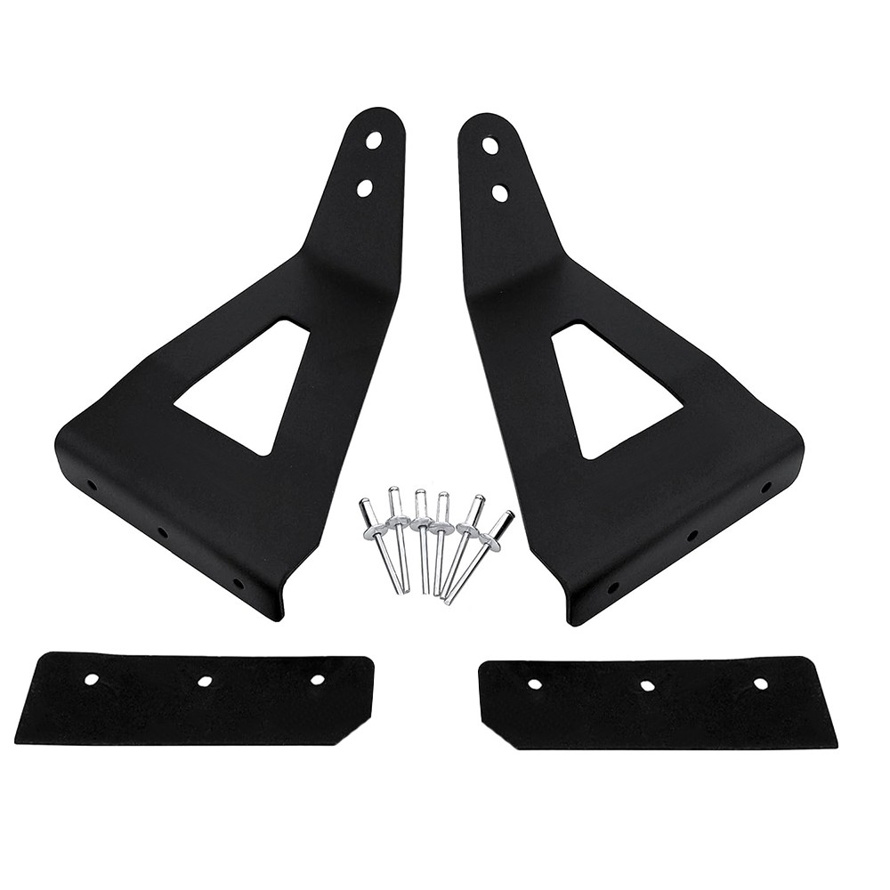 For Ford F150 Raptor 52" Curved LED Light Bar Roof Brackets + 4" Pods Wire Kit