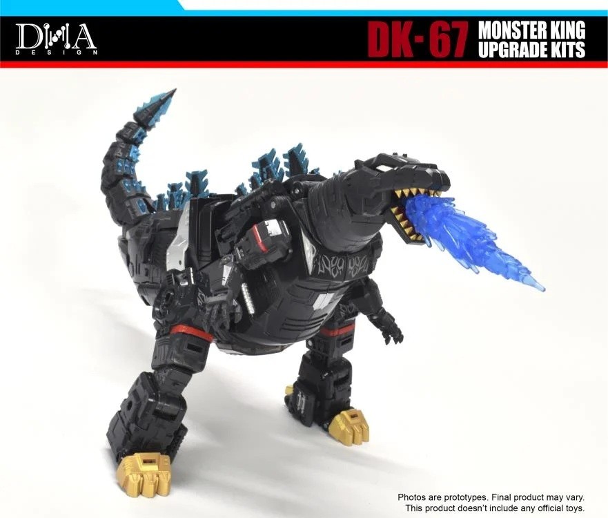 DK-67G for Megatron Type Godzilla Synergenex | DNA Design