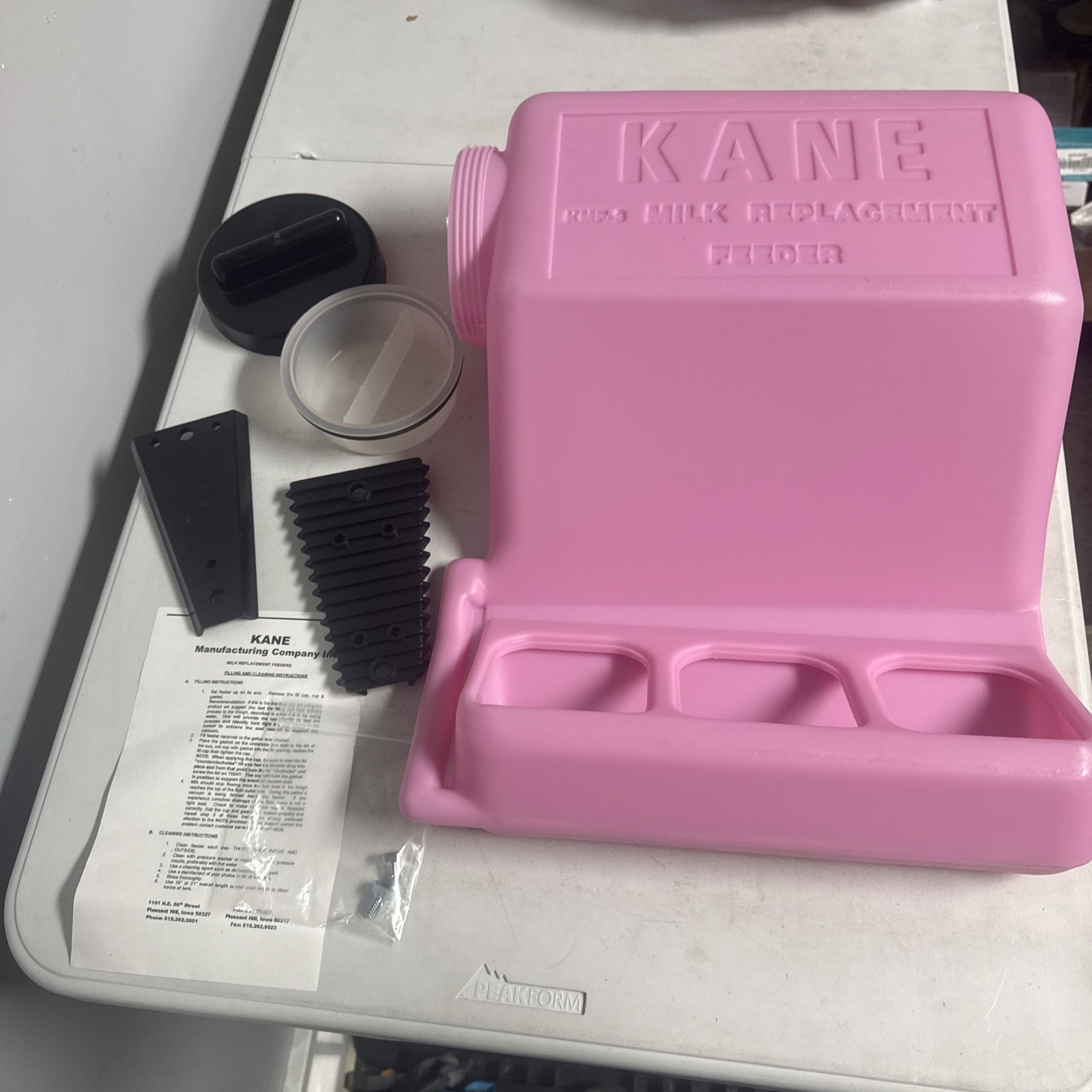 Kane Milk Replacement Drinker - 3 Hole