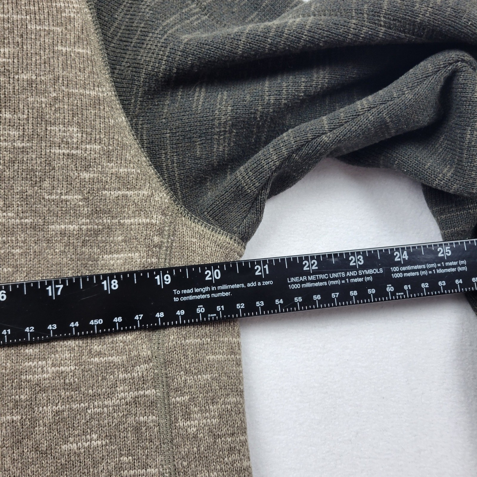 Patagonia Mens Better Sweater 1/4 Zip Medium Fleece Pullover Two Tone Fleece