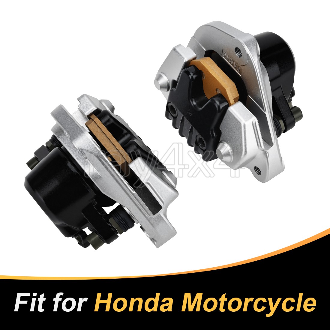 For Honda GL1000 Goldwing 1000 Front Left Right Brake Caliper & Pads 1975 - 1977