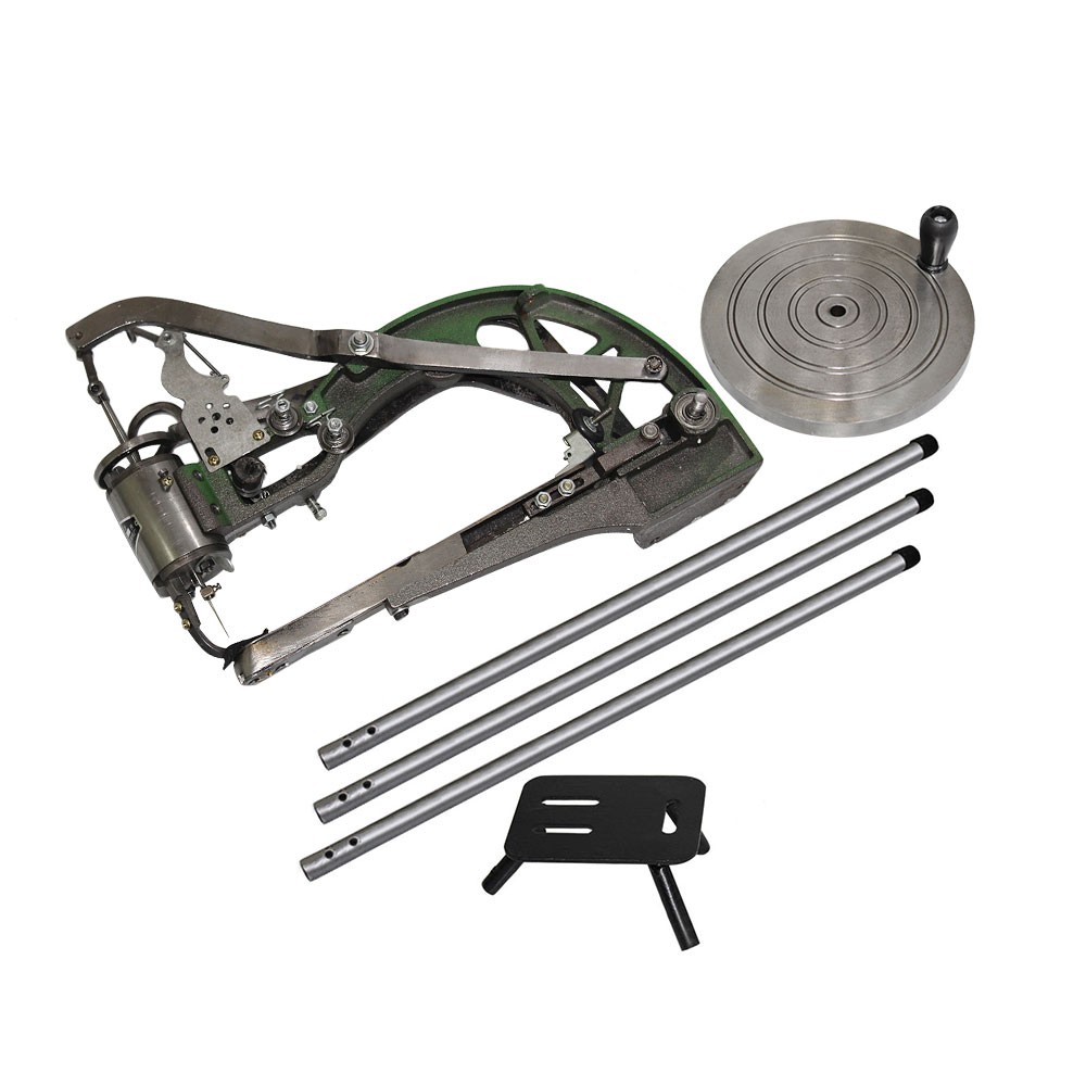 Hand Cobbler Shoe Repair Sewing Machine Dual Leather Cloth Cotton Nylon Thread