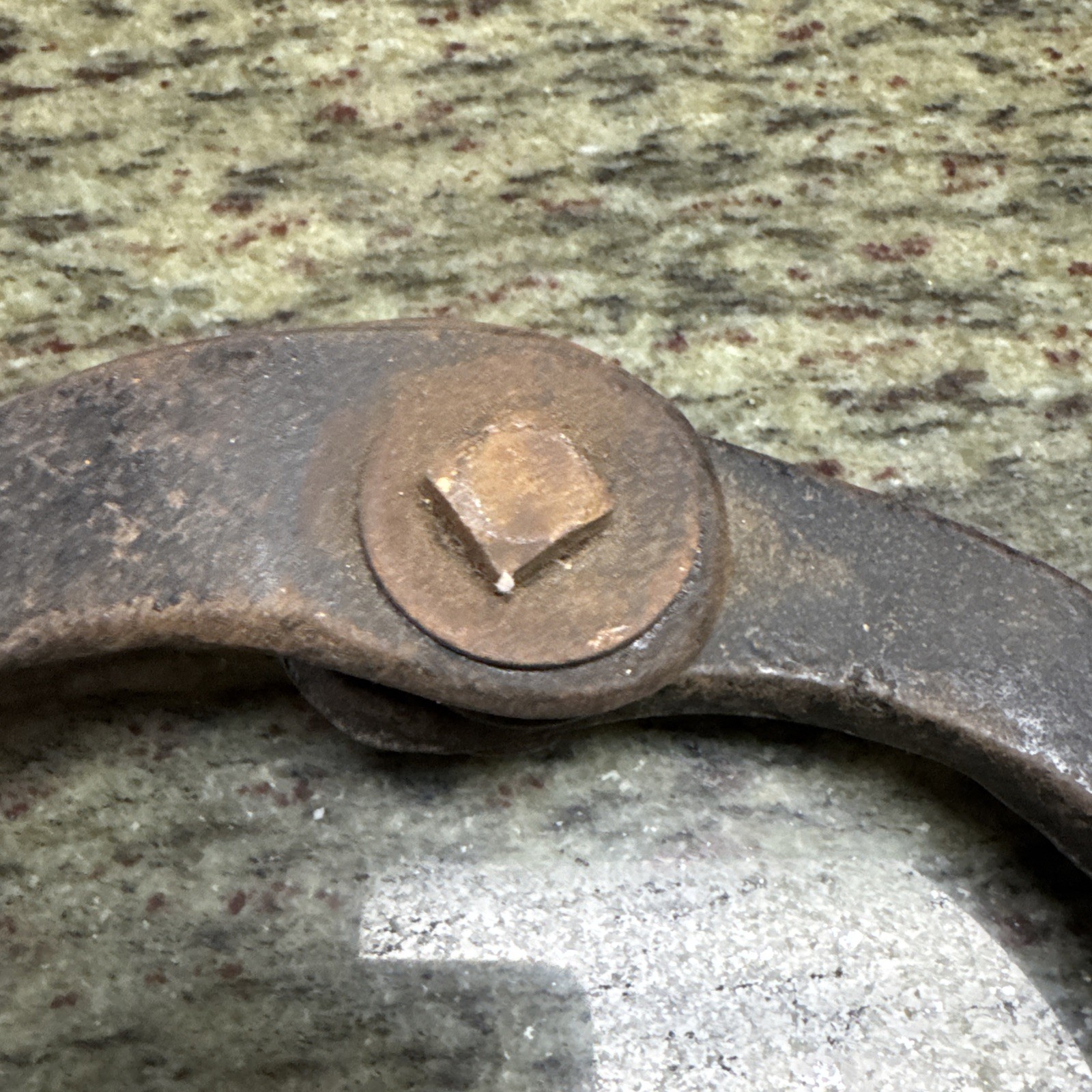 Antique iron Horseshoe Strongman Chest Exerciser EXCELLENT CONDITION