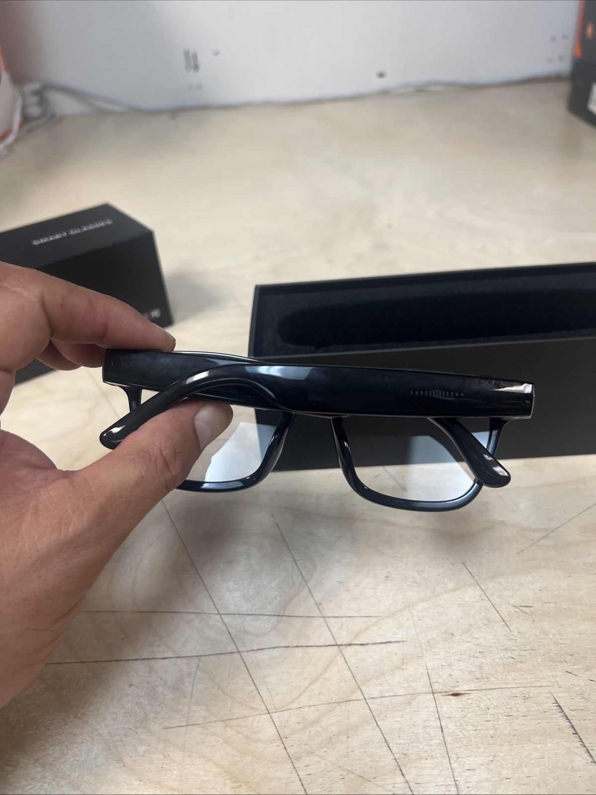 Smart Glasses with Camera WiFi Transmission AI Intelligence New Open Box