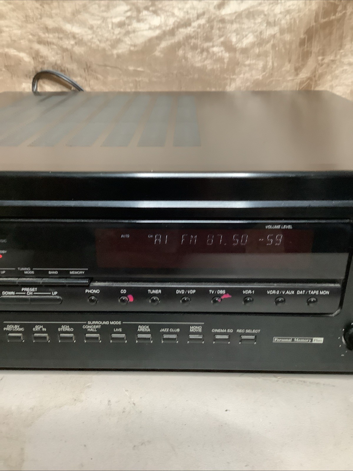 Denon AVR-2400 AV Receiver. See Pics And Description.