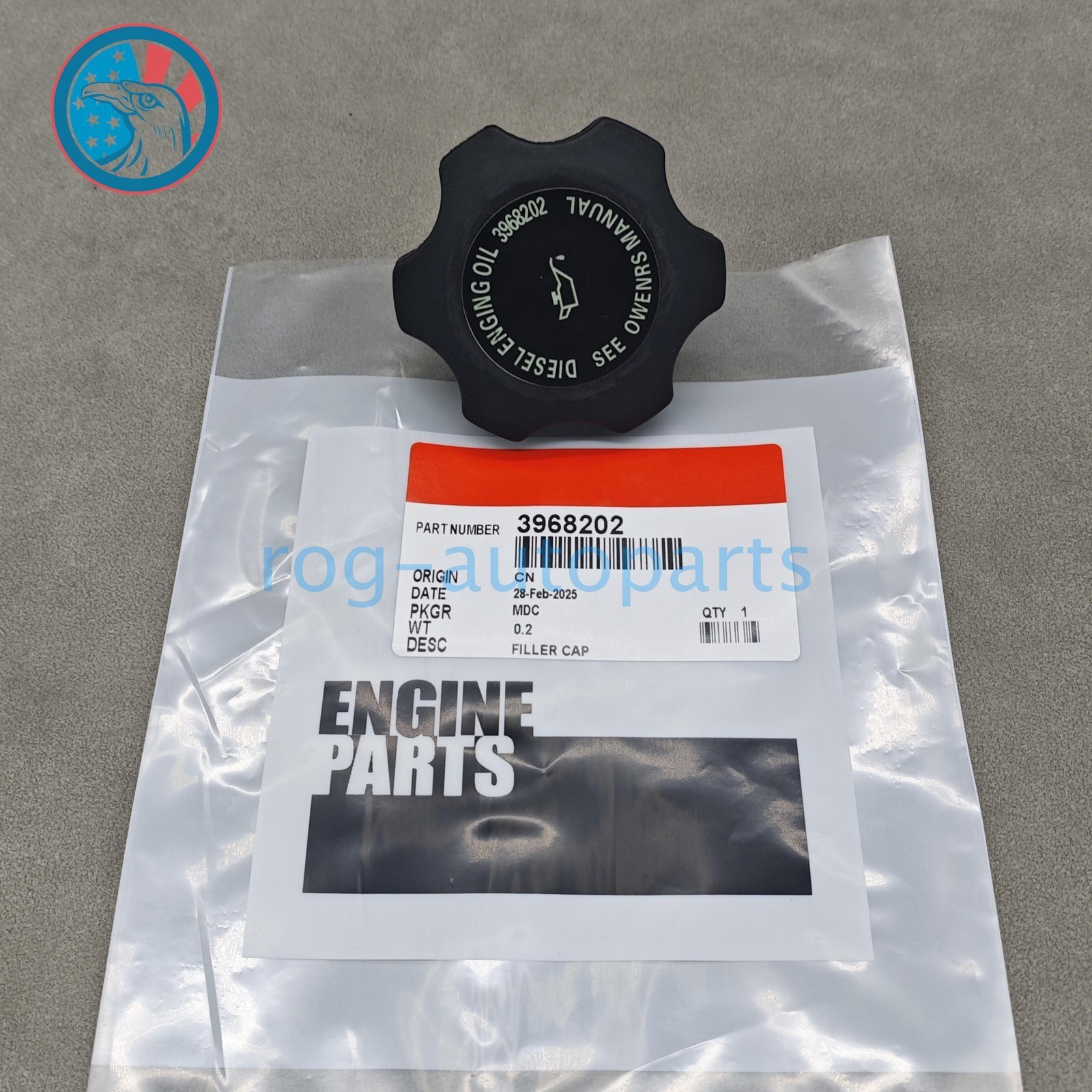 OEM!! CAP oil FILLER For Dodge Cummins 98-2017 ISB5.9 3973511 3968202 USA