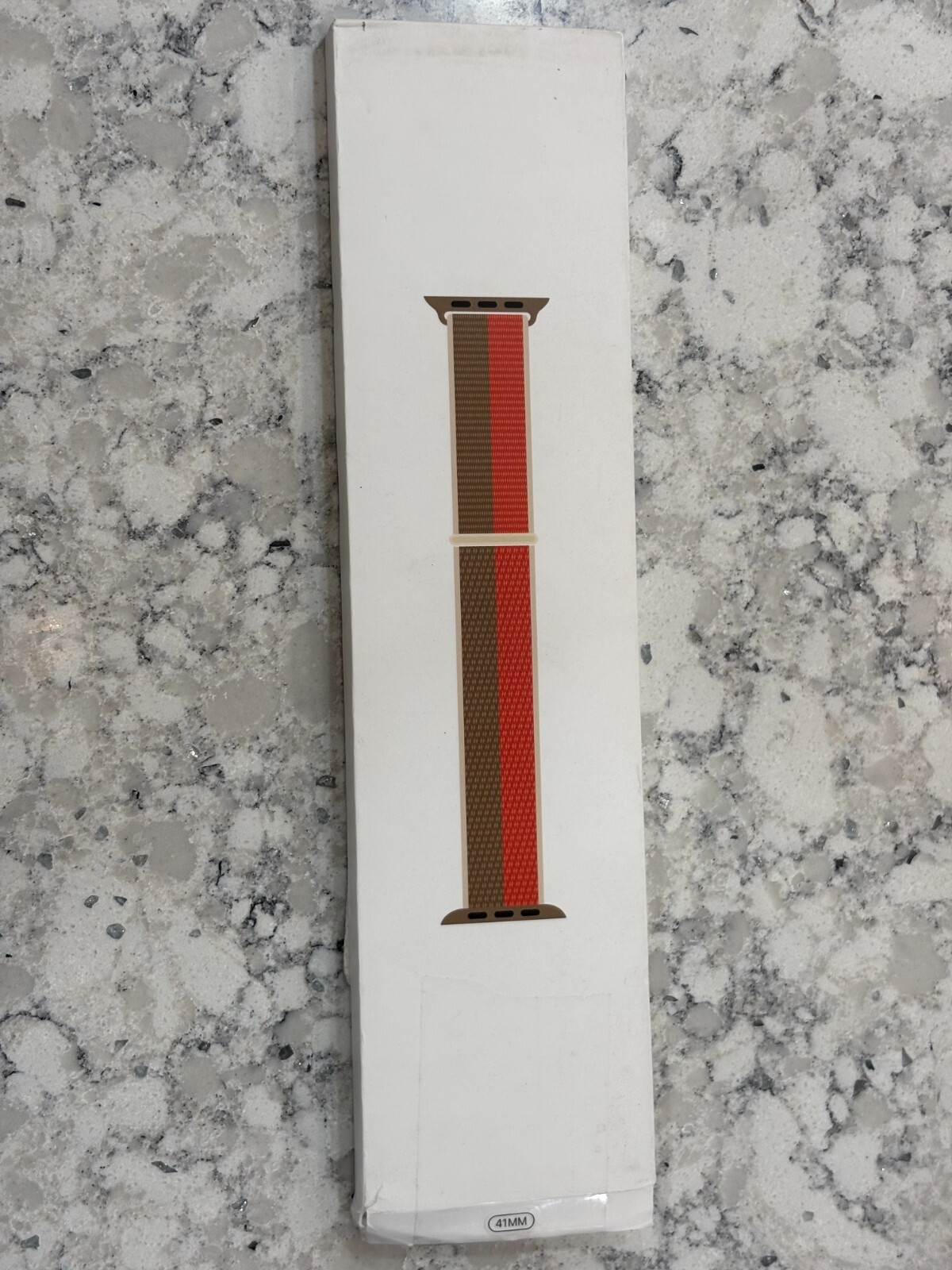 Original Apple Watch Sport Loop Band Pink Pomelo/Tan  38mm 40mm 41mm OPEN BOX