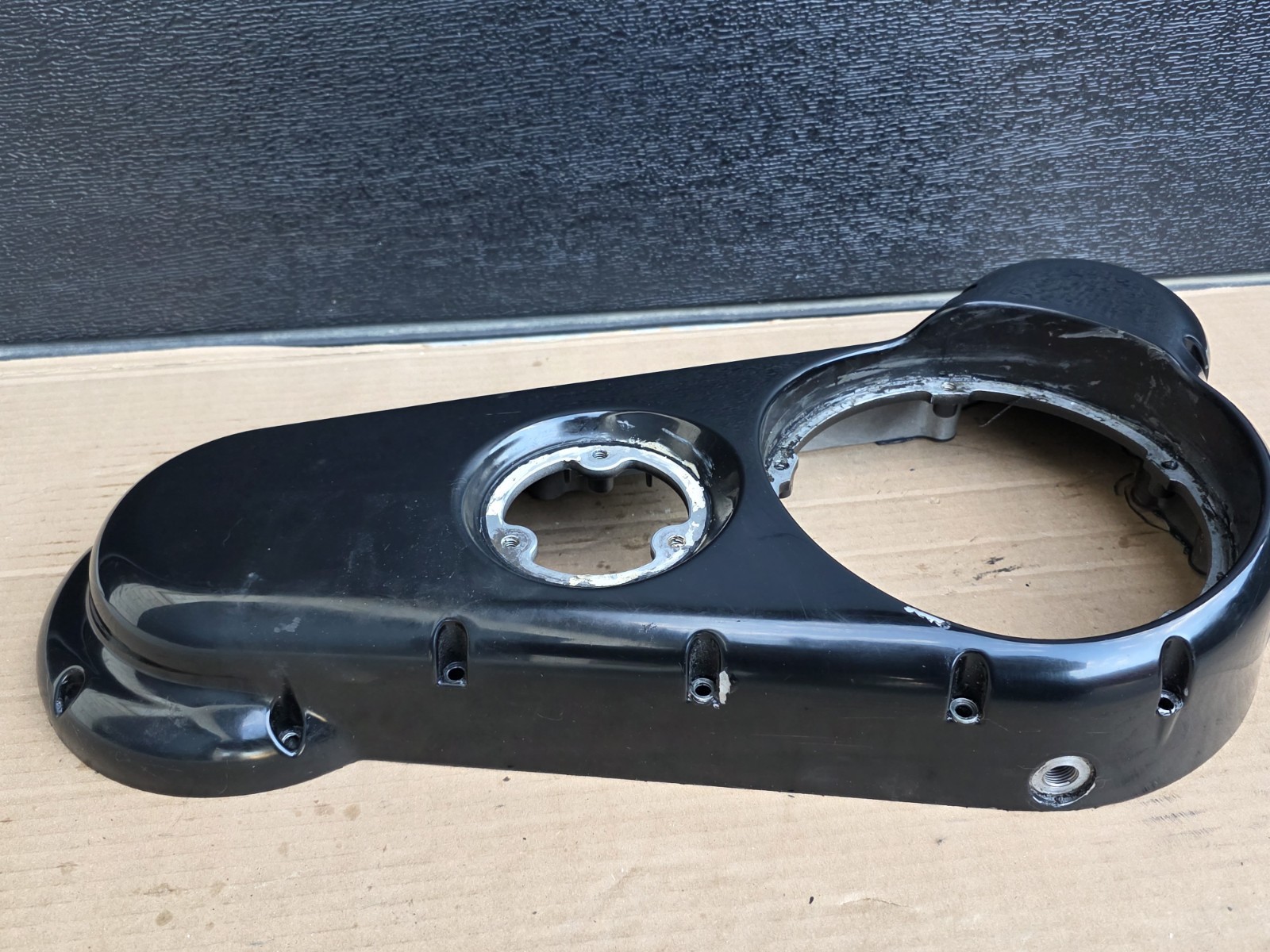 2002 & 2003 Indian Gilroy Scout Engine Outer Primary Clutch Housing Cover Black