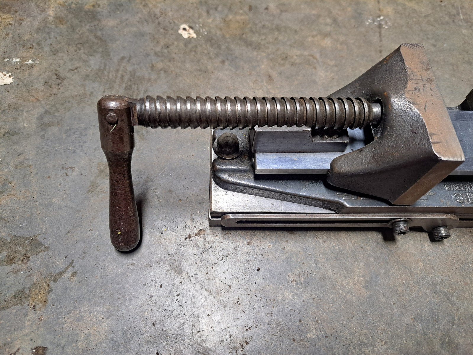 Cardinal Machine Co. Speed Vise Greene 3B EXCELLENT CONDITION