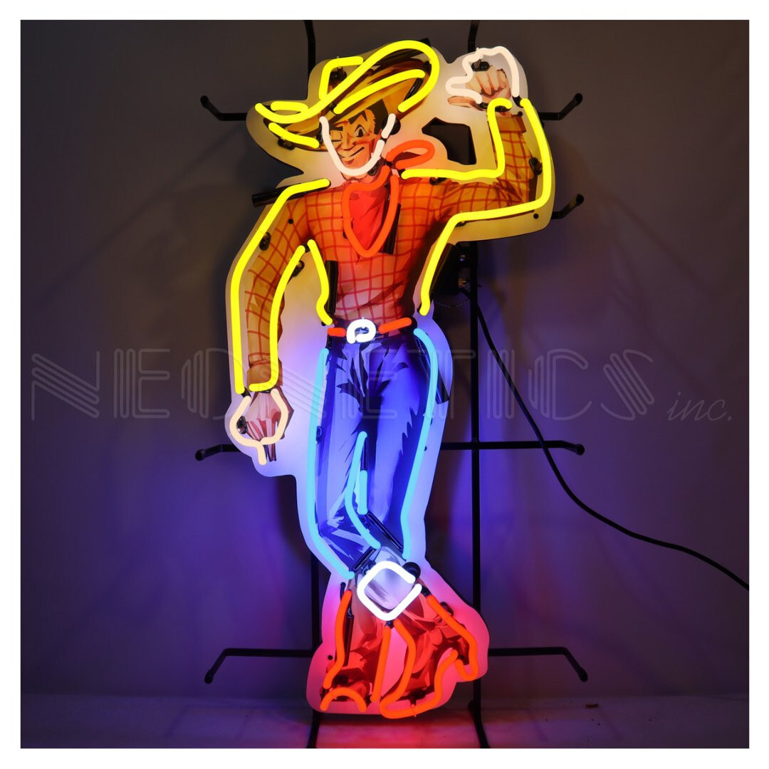 Neonetics 5CWBOY Cowboy Vegas Vic Neon Sign