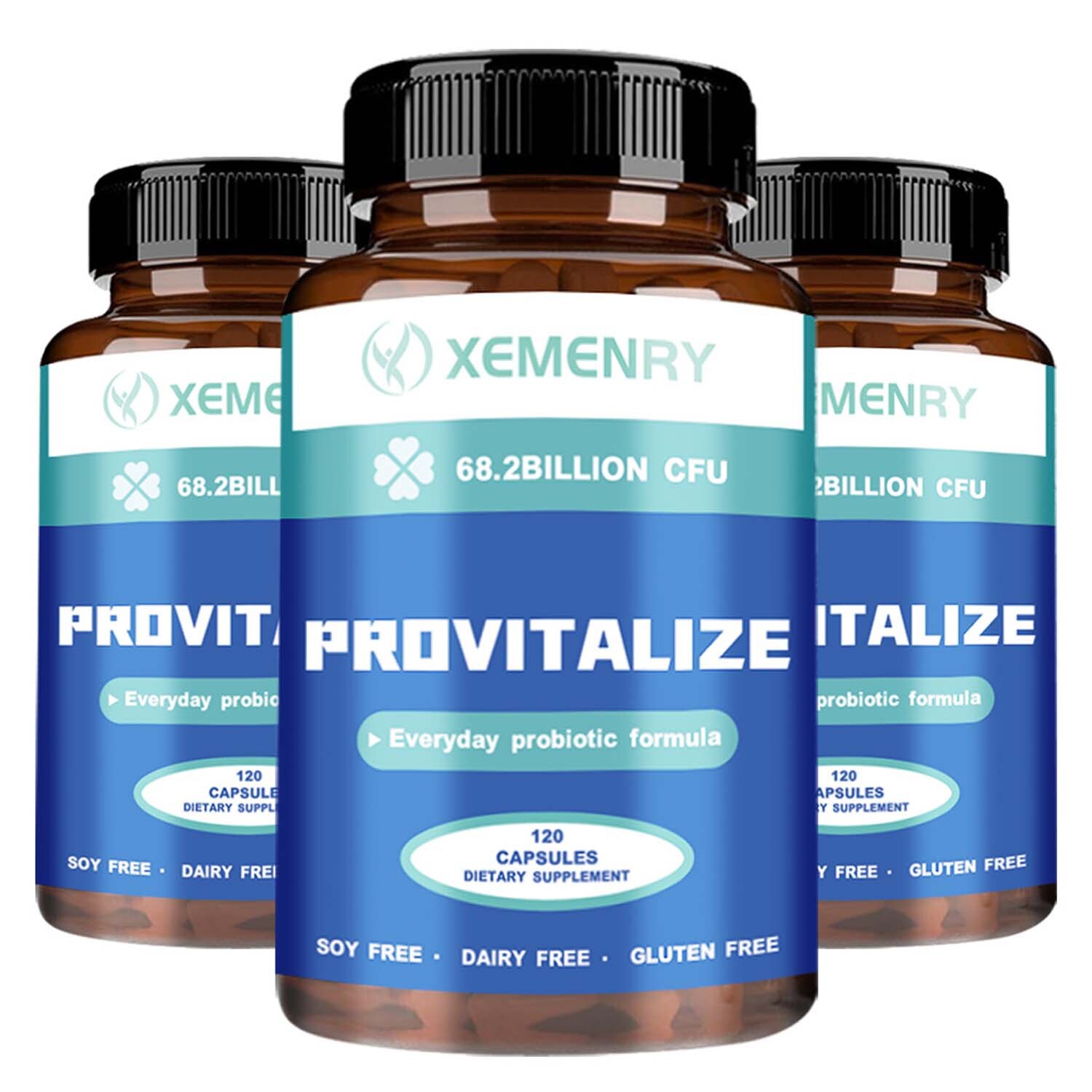 Provitalize - Digestive Support, Bloating Relief - Probiotic, Moringa Leaf