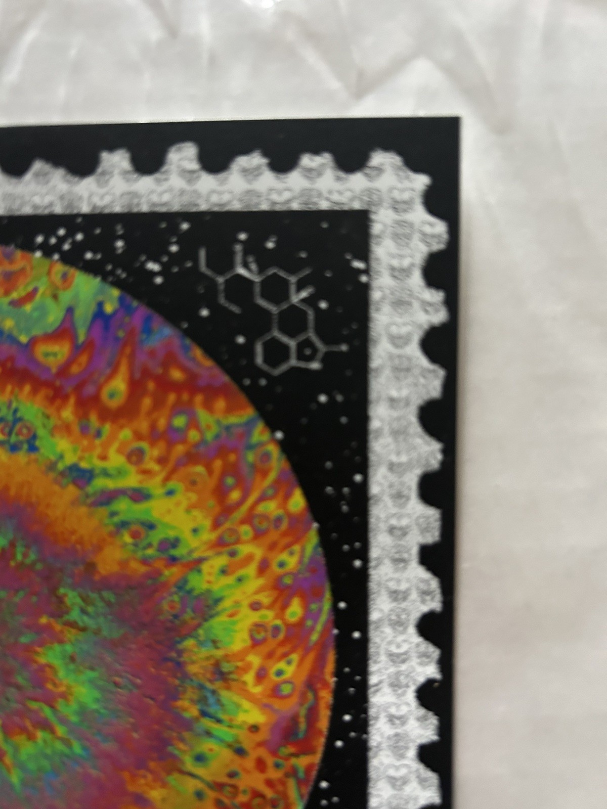 Emek Handbill SIGNED Bicycle Day 2018 Screen Print Not Grateful Dead LSD 6x6"