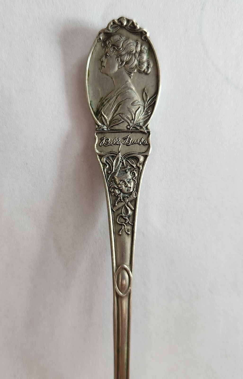 Antique Billy Burke Colonial Silver Spoon, Glinda the Good Witch, Wizard of Oz