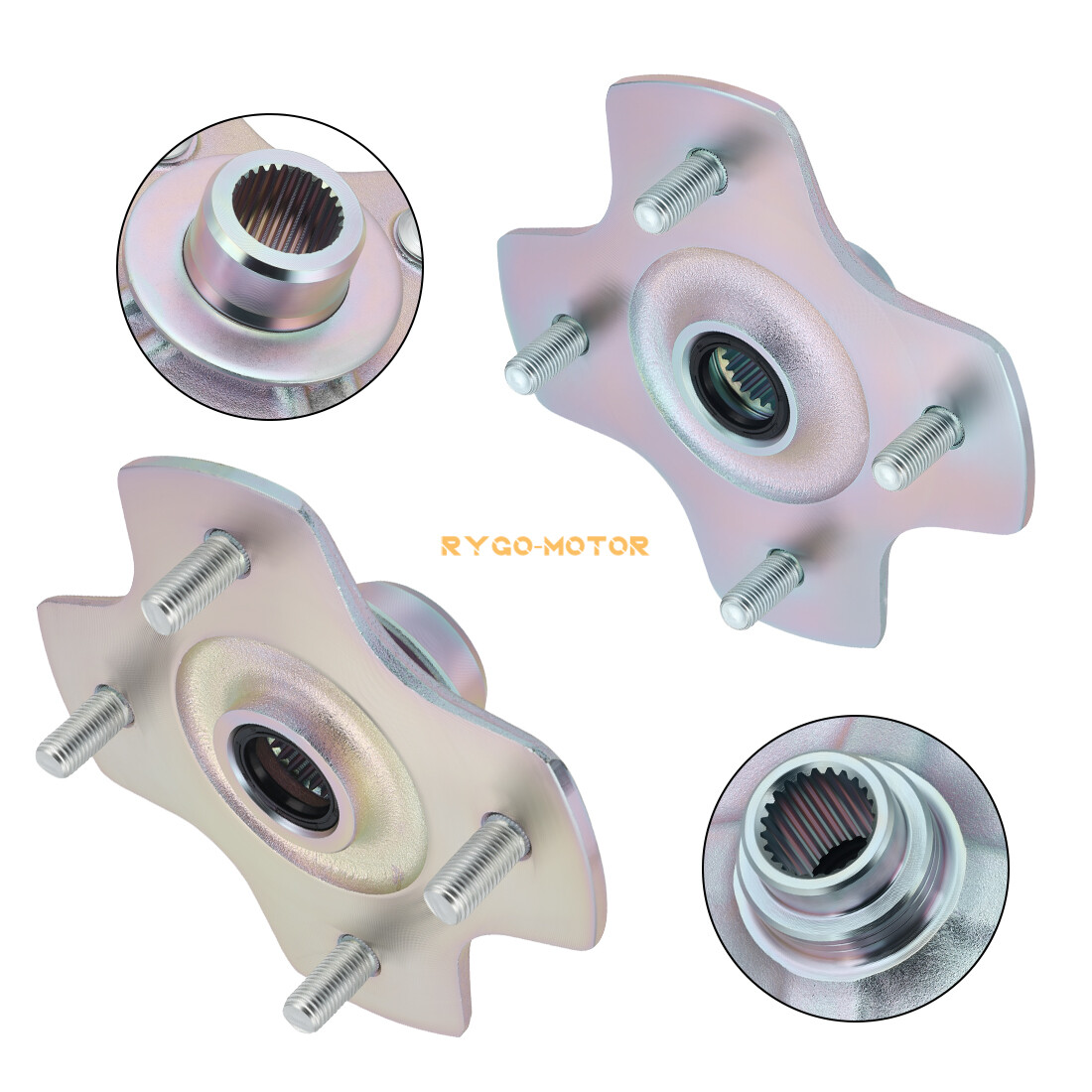 Rear Axle Shaft Wheel Hub for Honda TRX450ES TRX450S Foreman 450 4X4 1998 - 2001