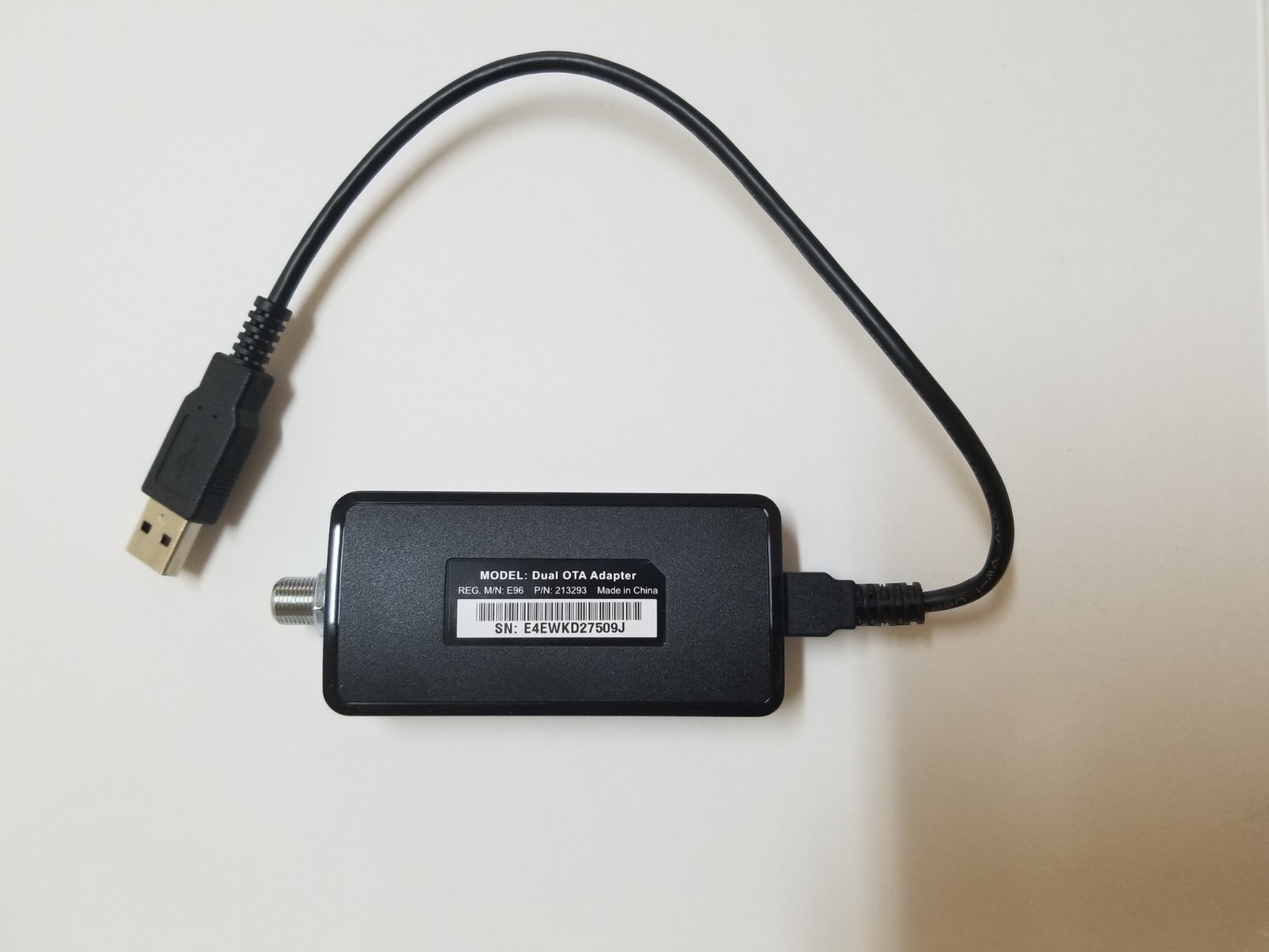 NEW Dish OTA Dual Tuner USB Adapter for Hopper/Wally