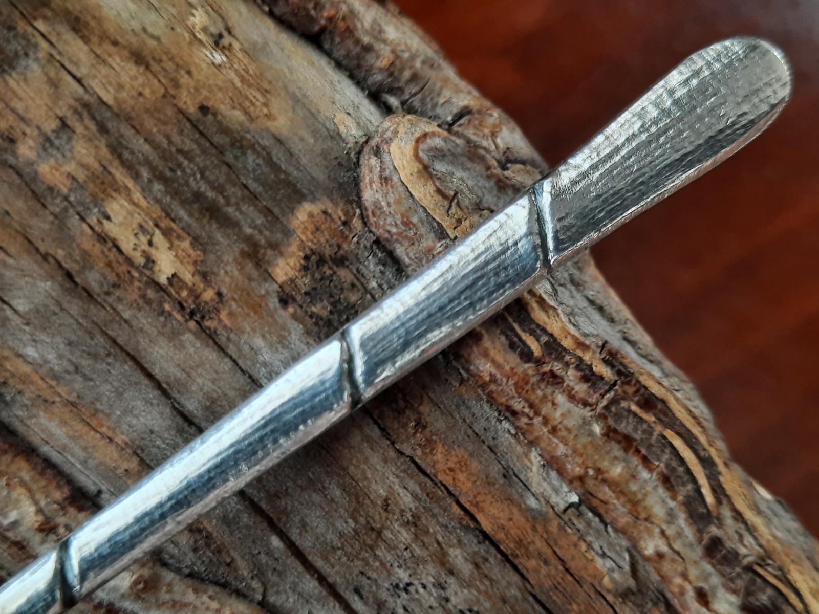 Sterling Silver Gorham Bamboo Demitasse Spoon 1885 Boars Head Date Code