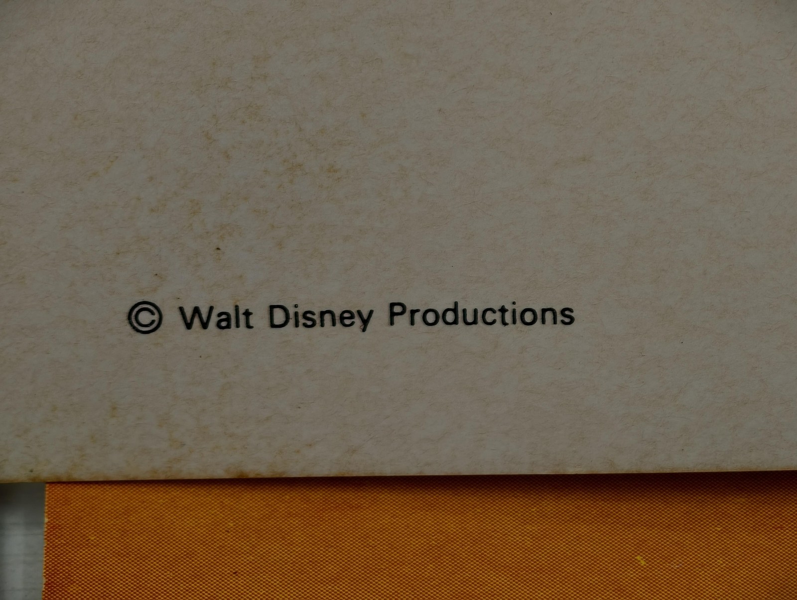 Vintage Walt Disney Productions Party Sign Lot Of 7 Mickey Goofy Title Cards