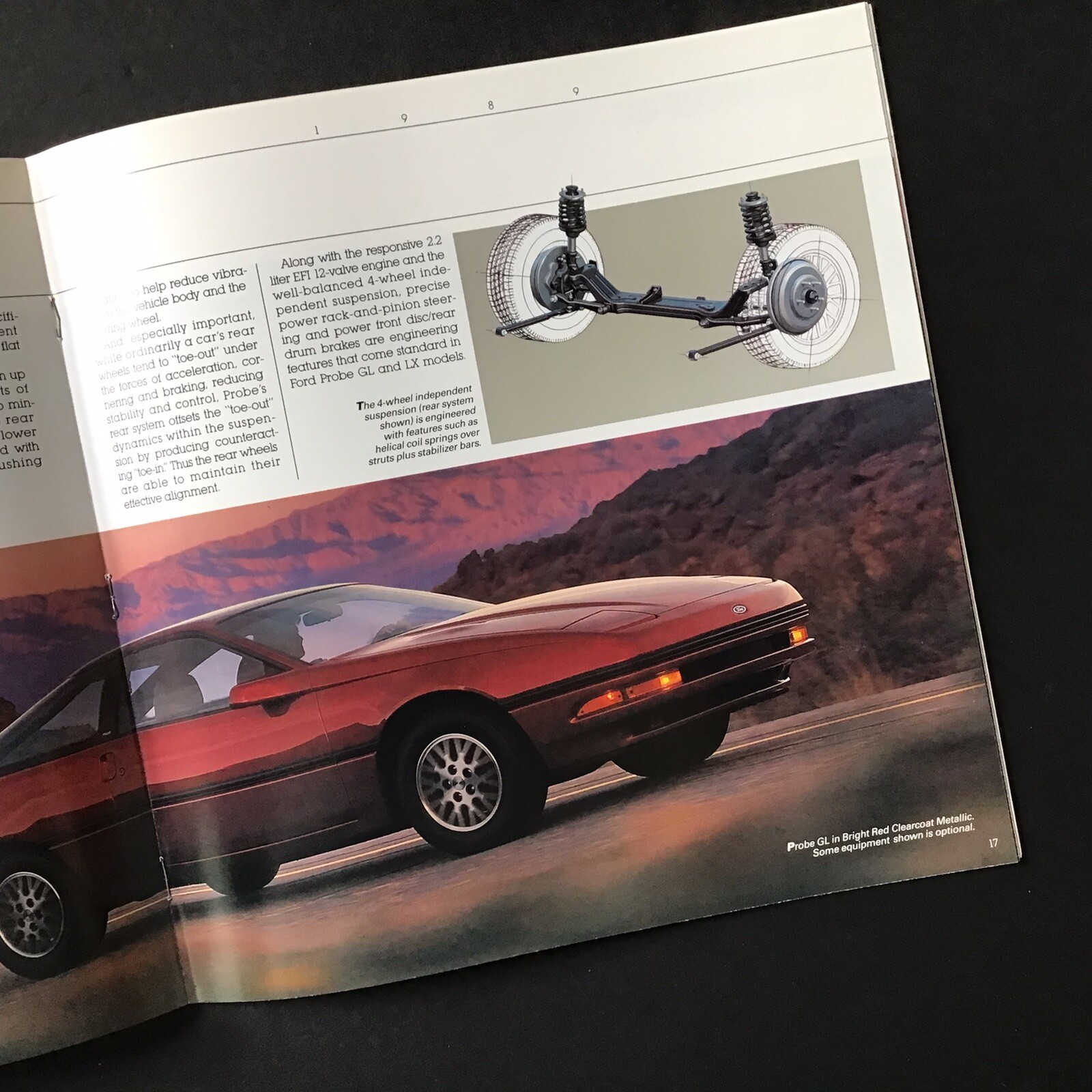 1989 Ford Probe Dealer Sales Brochure - Ford Motor Company