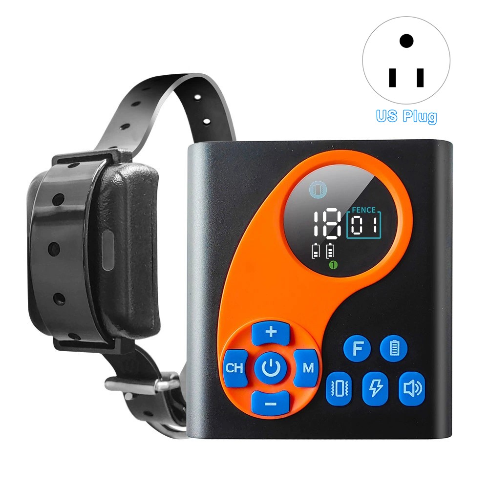 Electric Fence for Dogs 2 in 1 Wireless Dog Fence Collar Pet Containment System