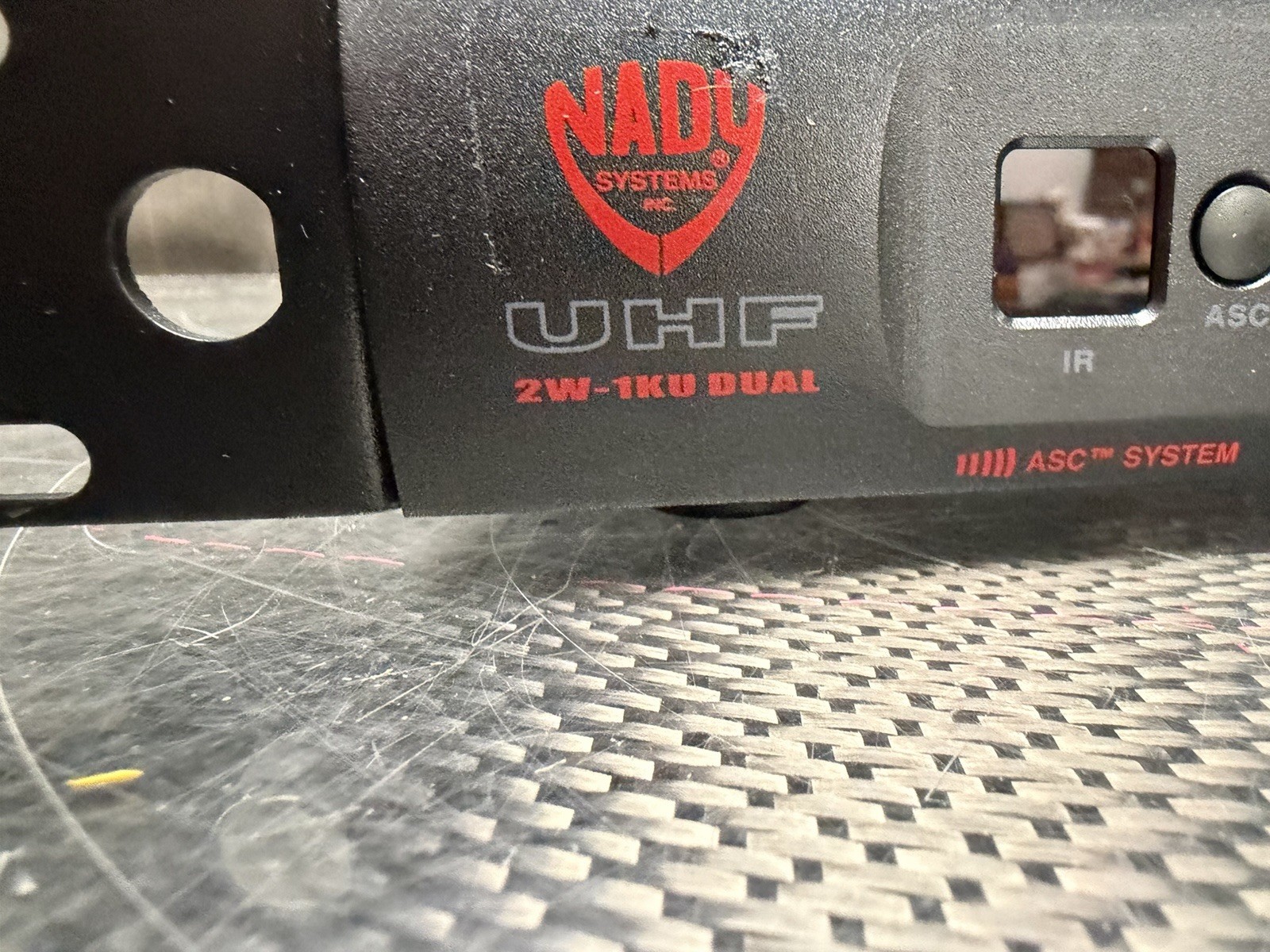 Nady 2W-1KU *Receiver Only* 1,000-Channel Dual UHF Ships Fast VGC!