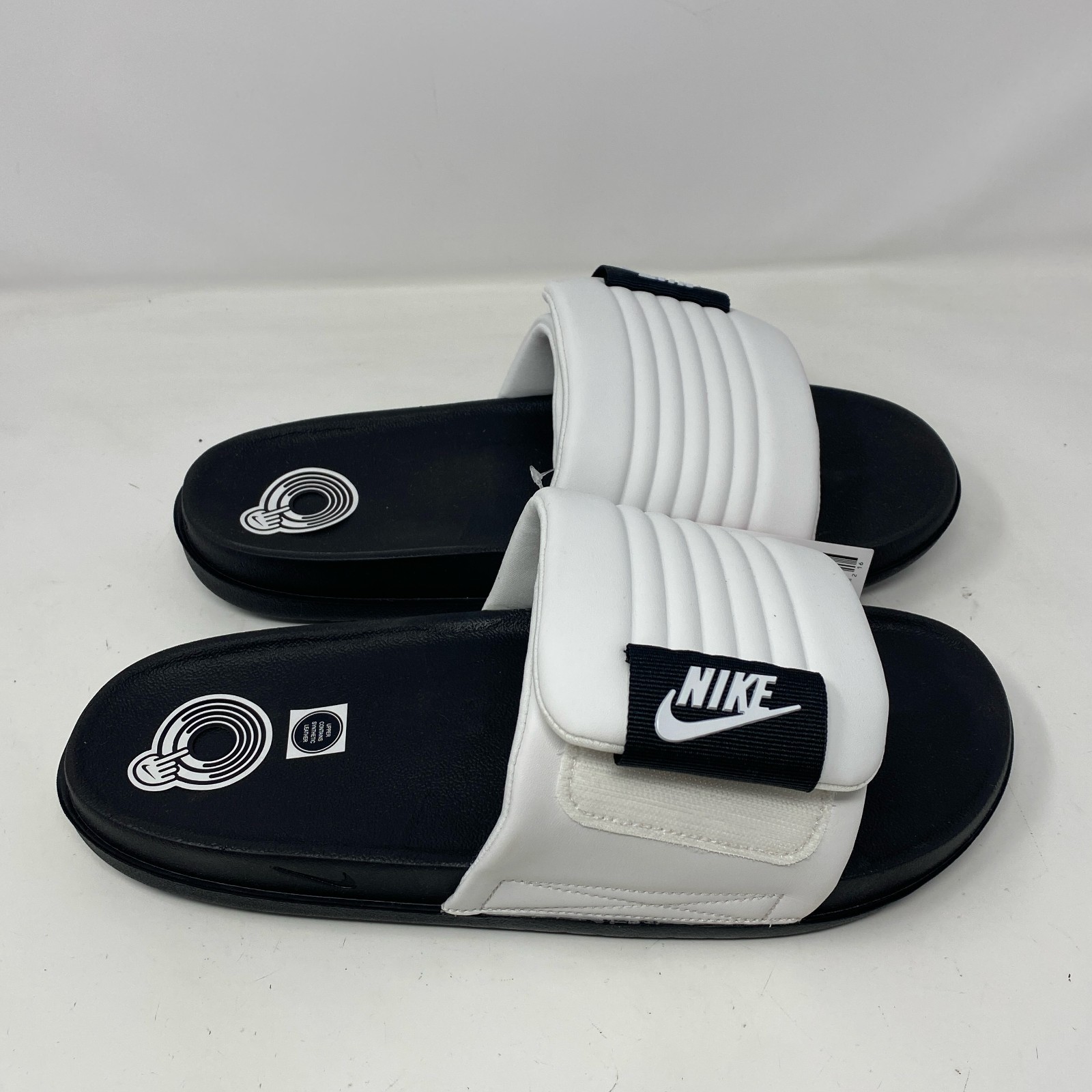 Nike Offcourt Adjust Slide White/Black Men's 11 DQ9624-100