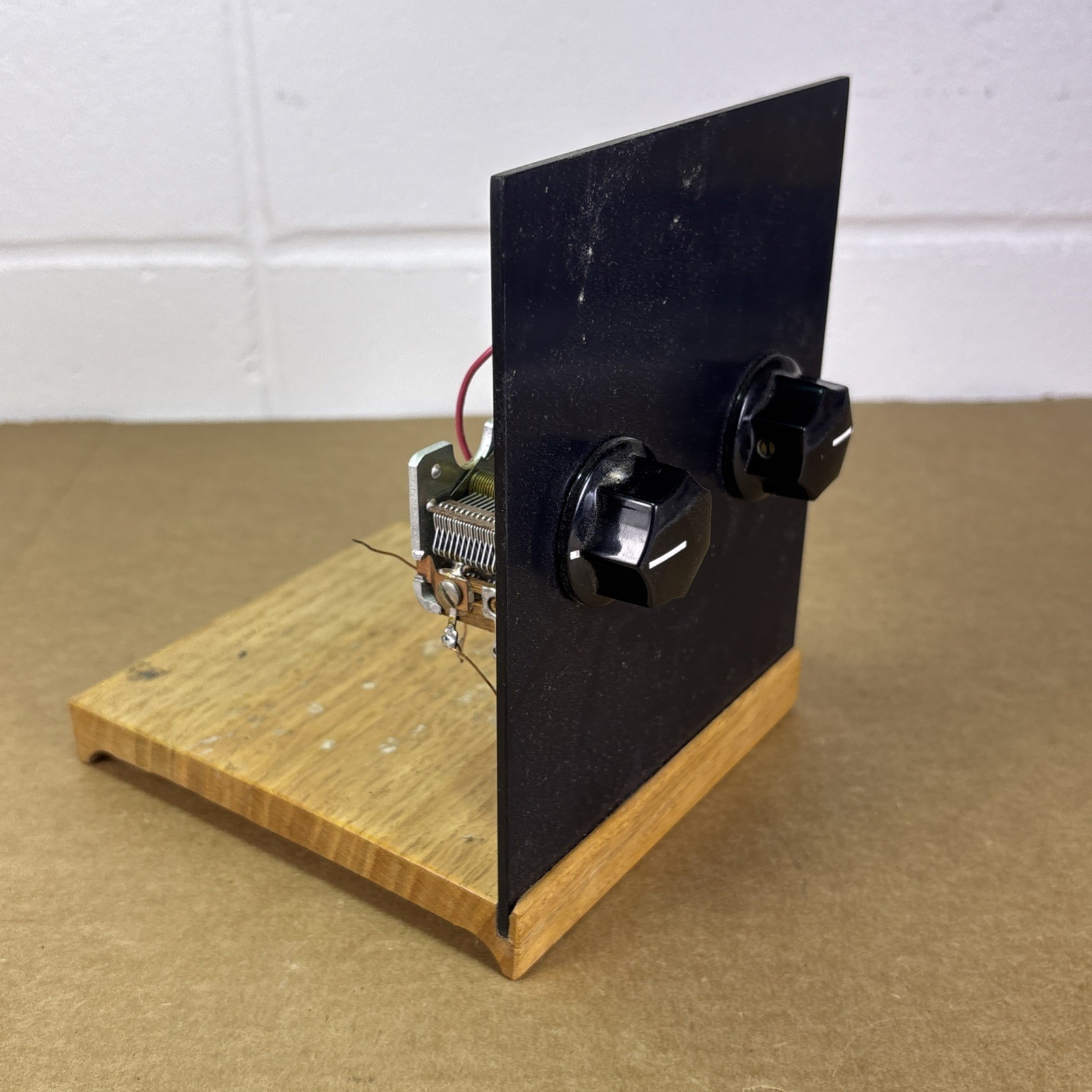 VTG High End Handbuilt Tuner/Crystal Radio Circuit 400pF Vcaps Ham Radio DIY