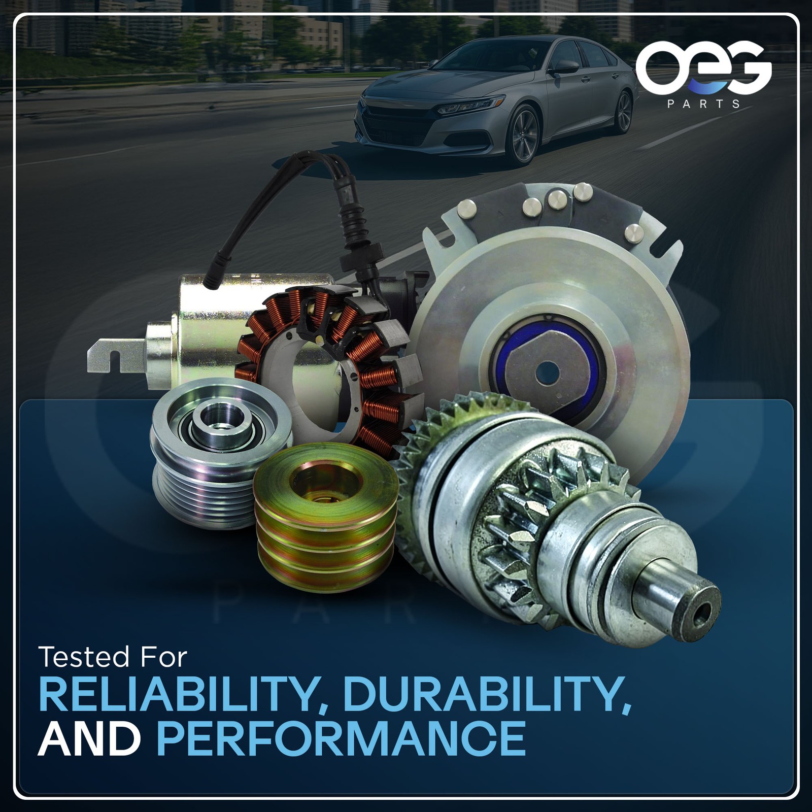 New 8-Groove Pulley For Dodge Ram 2500 3500 94-02 208-52001 AND5034 5104772AA