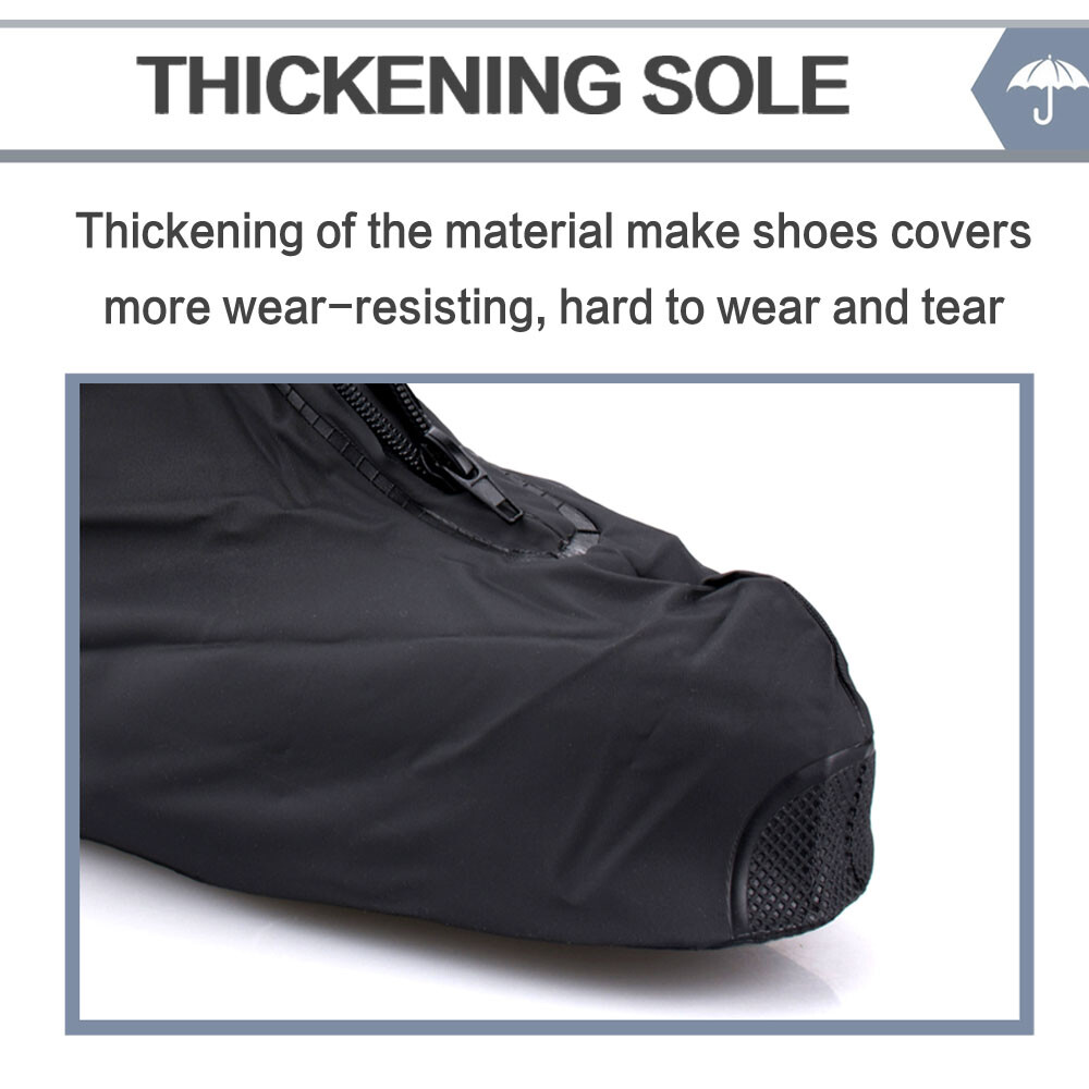 Anti-slip Silicone Rain Shoe Covers Reusable Waterproof Shoes Cover Protector