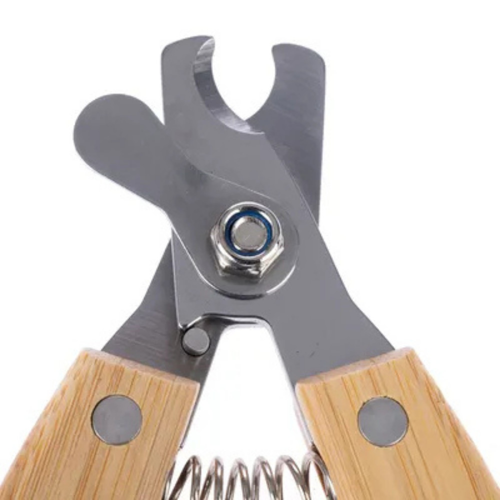 Kooa Bamboo Dog & Cat Nail Scissors, Small – Eco-Friendly Stainless Steel