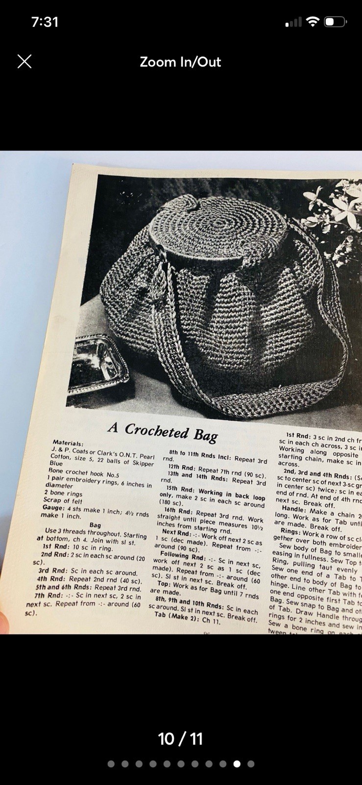 Old Time Needlework Patterns & Designs Vintage 1976 Big Book Library Volume 3