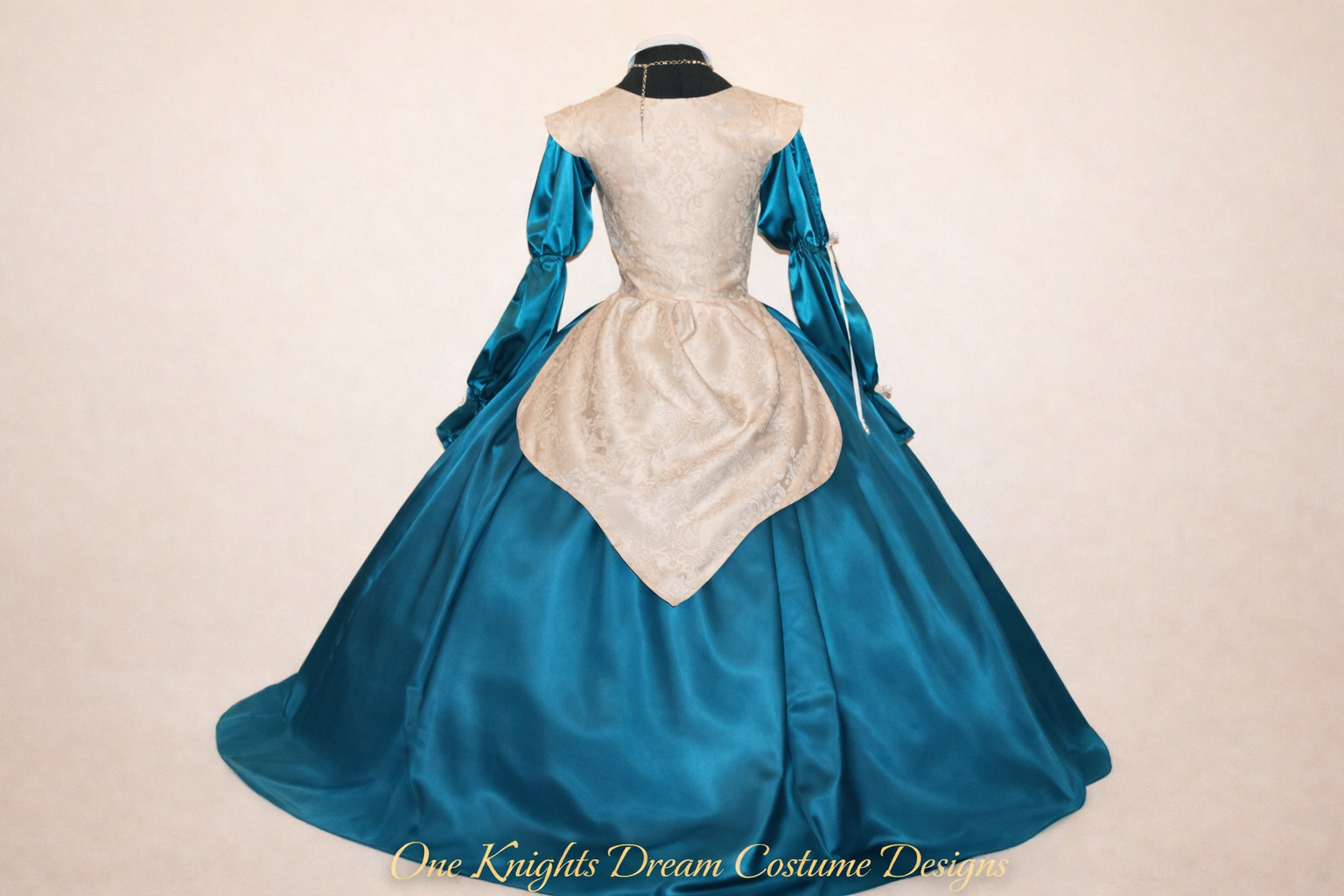 Renaissance, Buccaneer, Pirate, Wench," 4pc. Bodice Chemise Skirt Costume"