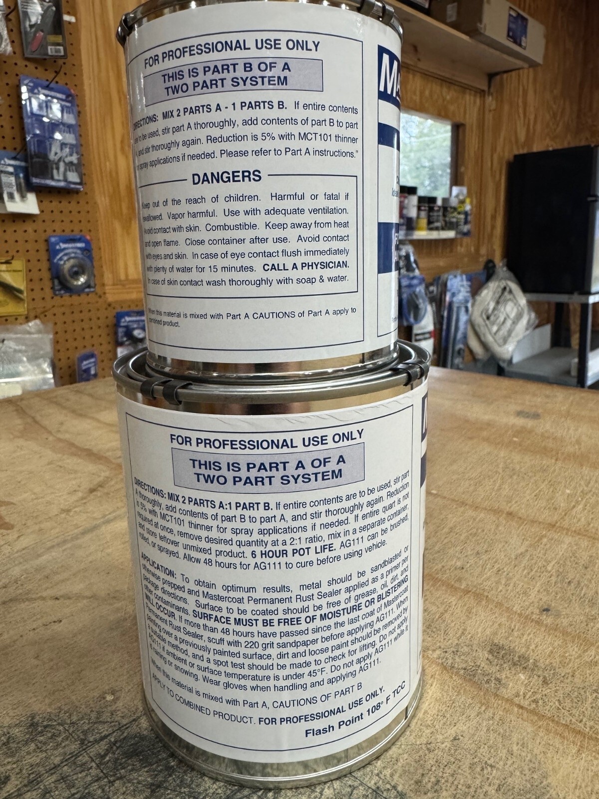 Mastercoat AG111 Superior Top Coat System