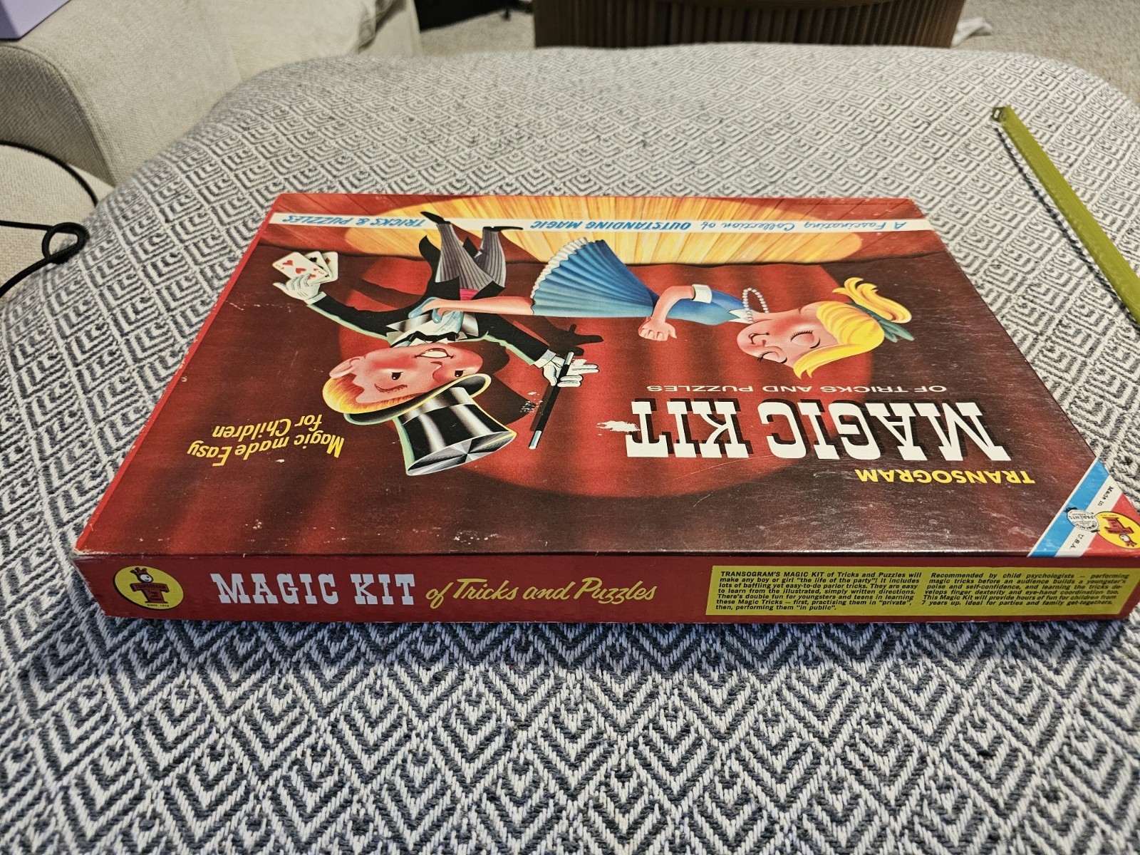 Vintage 1953 Magic Kit Transogram