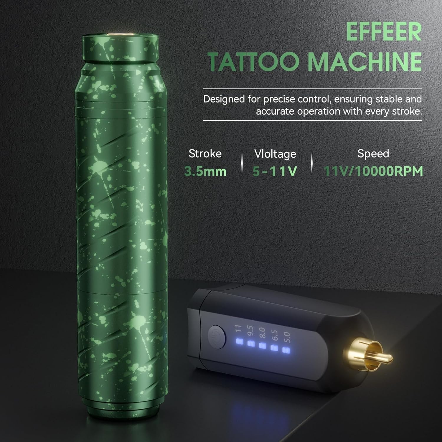 Maquina De Tatuaje Kit PROFESIONAL Para Tatuar Tattoo Pluma Artistas NEW\